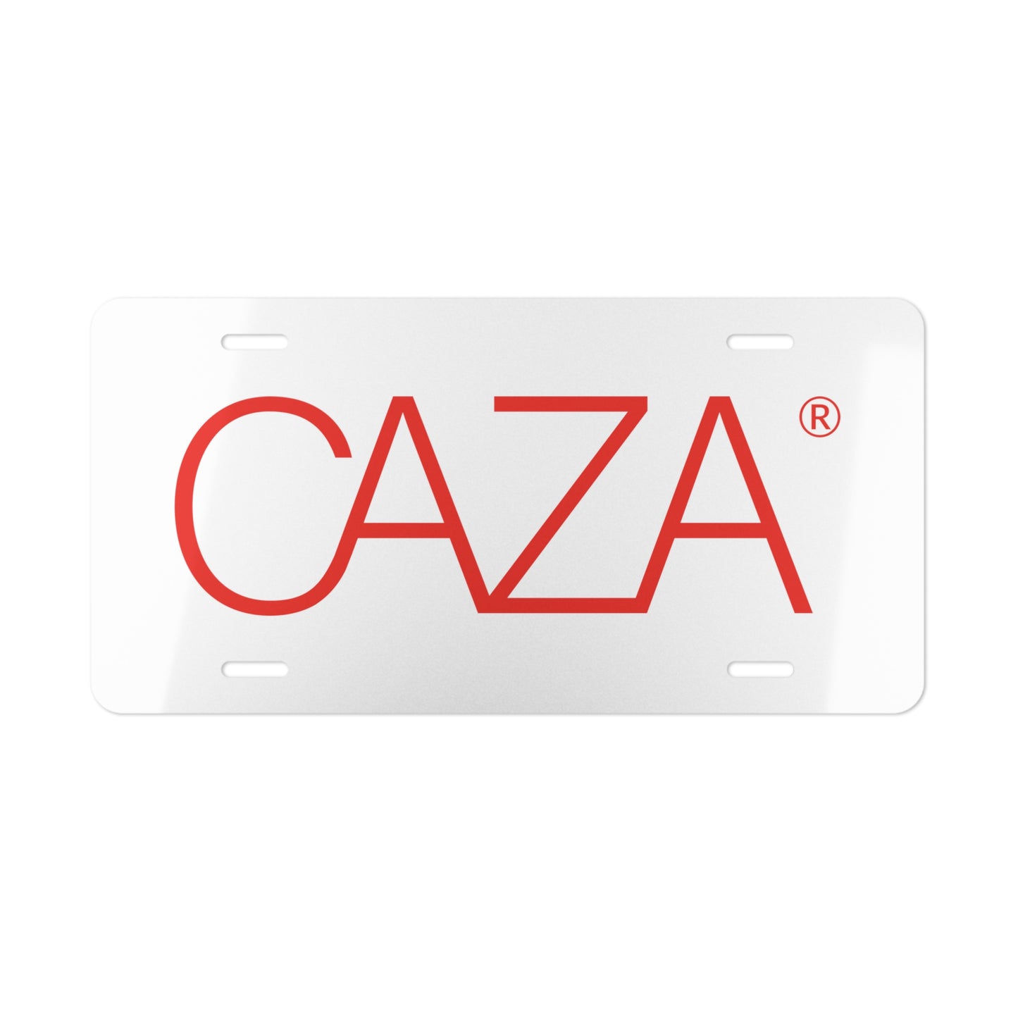 Vanity Plate (White)