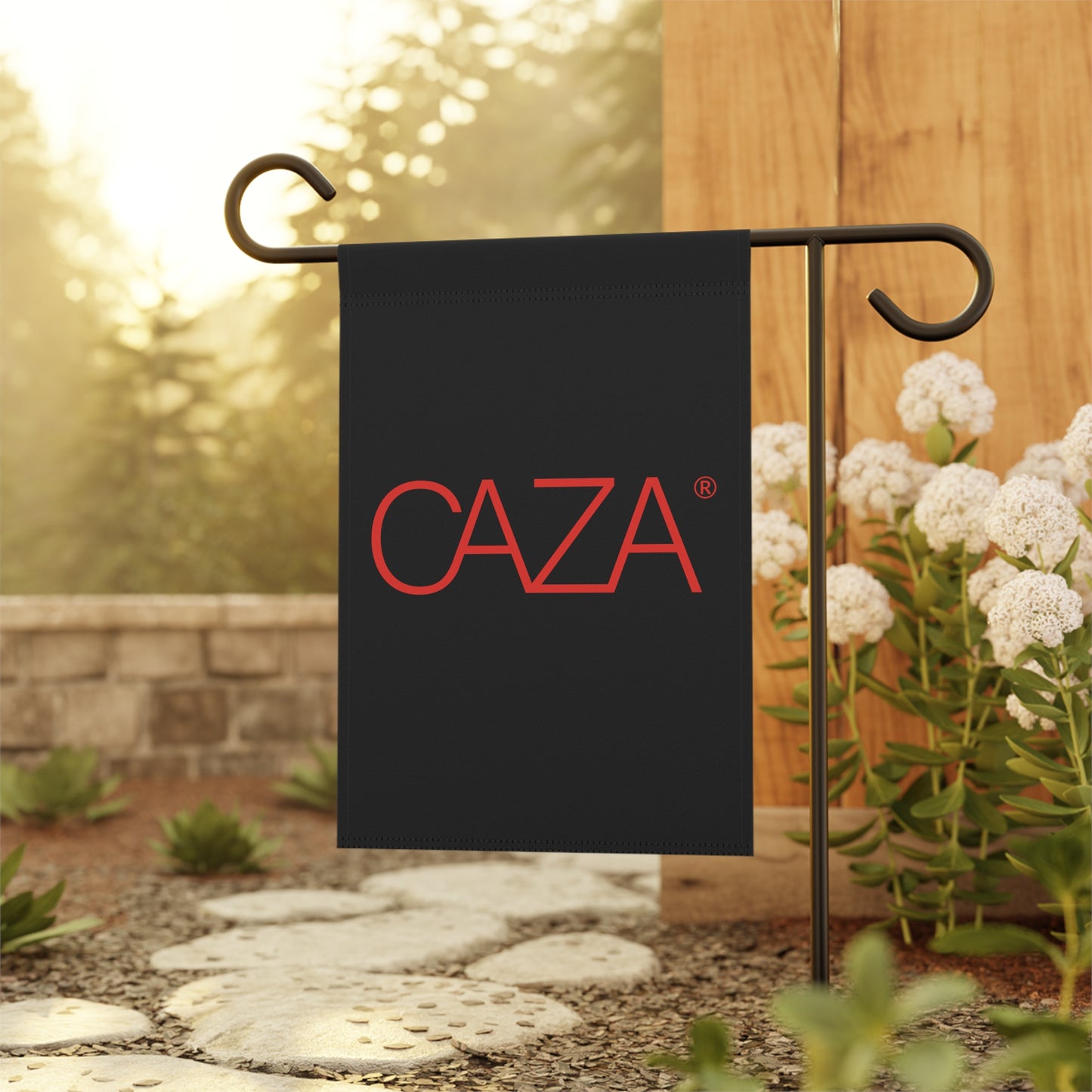 Garden & House Banner (Black)