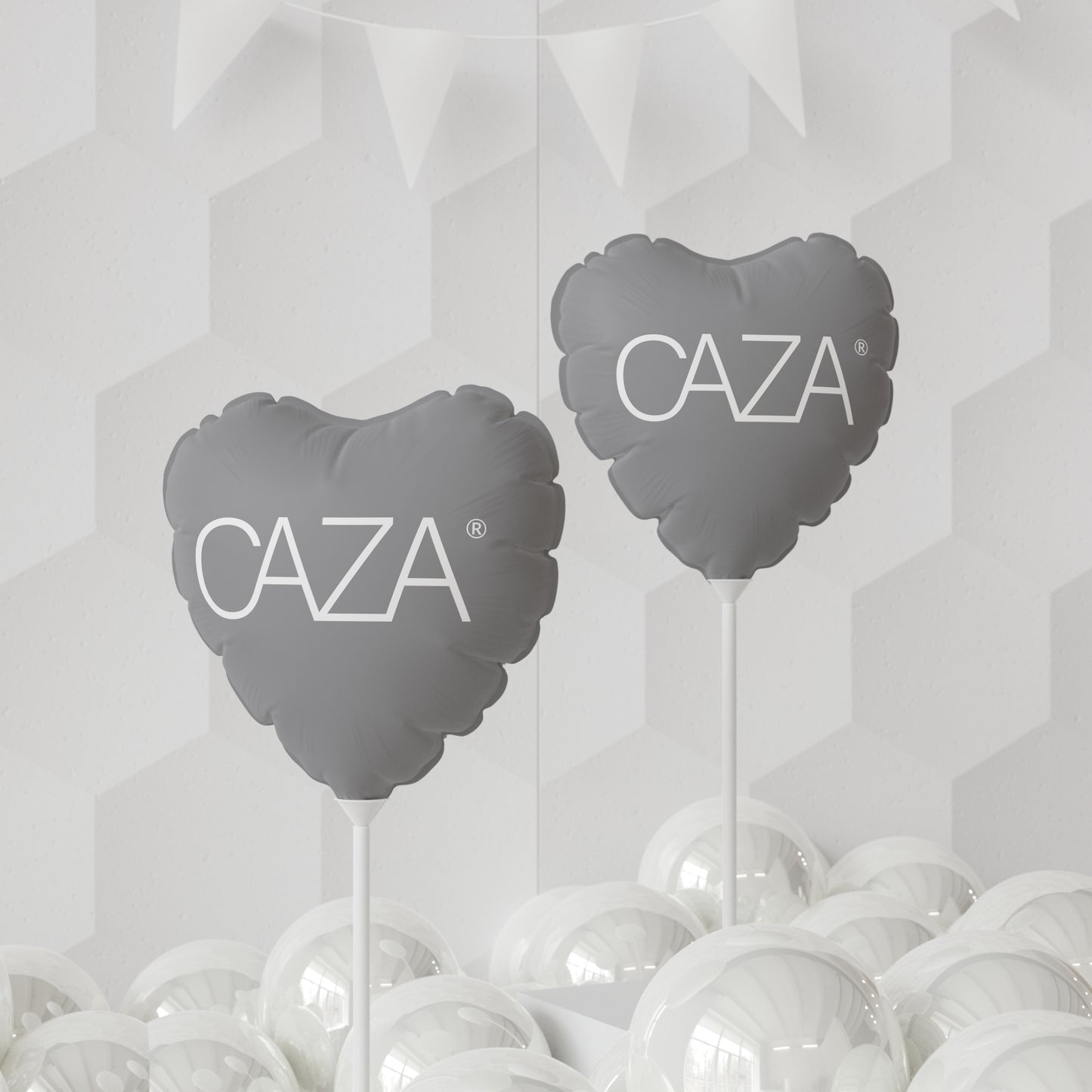 No Helium Balloon (Grey)