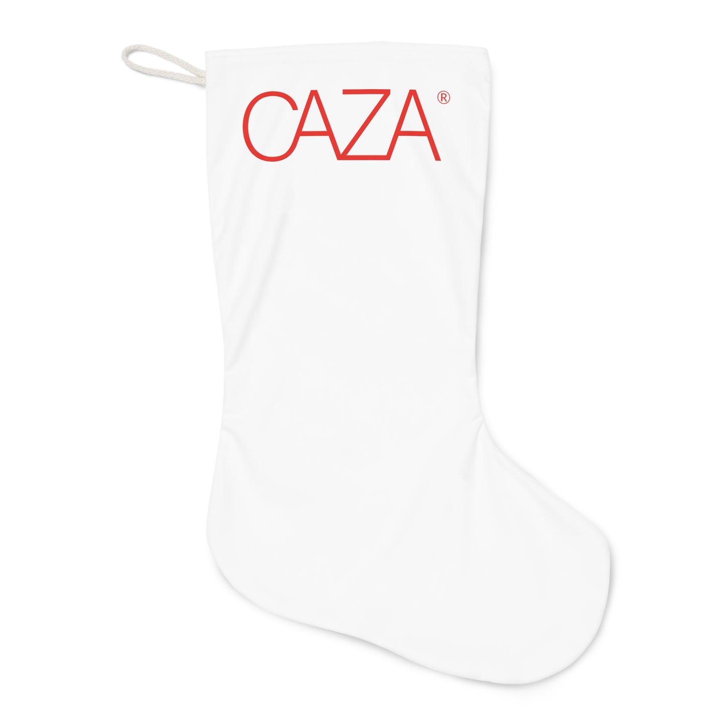 Santa Stocking (White)