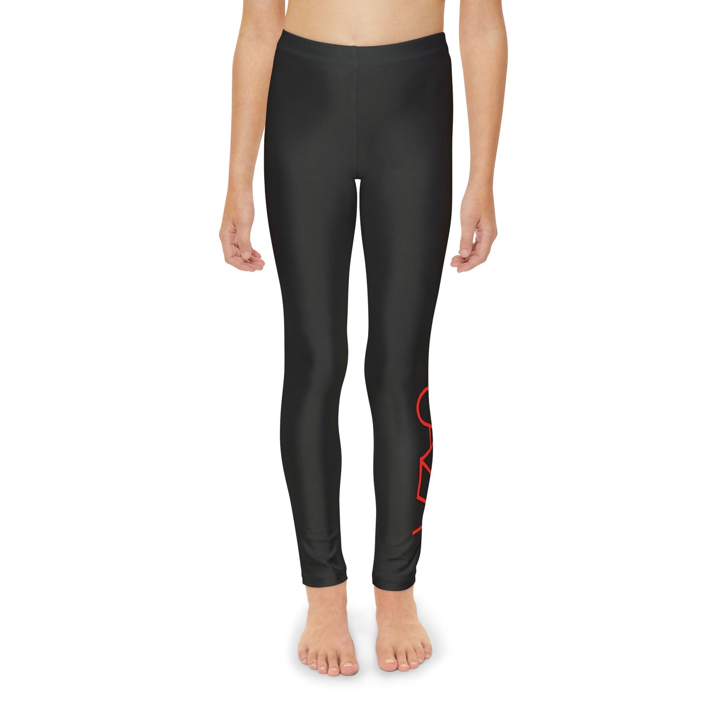 Youth Full-Length Leggings (Black)