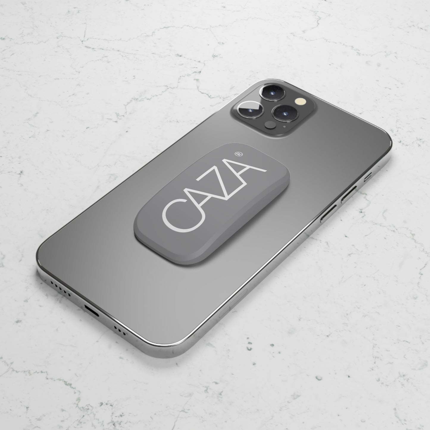 Phone Click-On Grip (Grey)