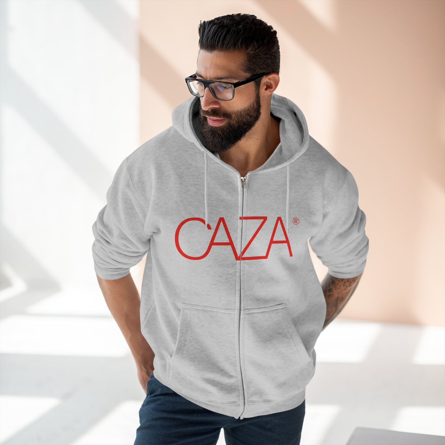 Unisex Zip Hoodie