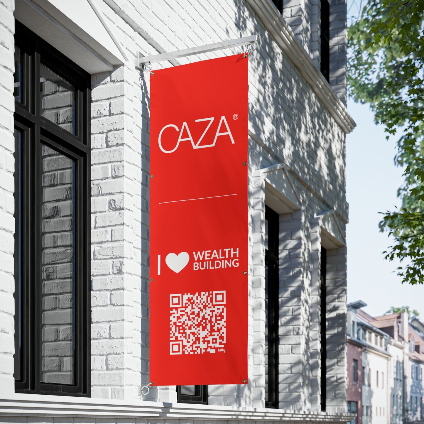 Join CAZA® | Vinyl Banners (Red)