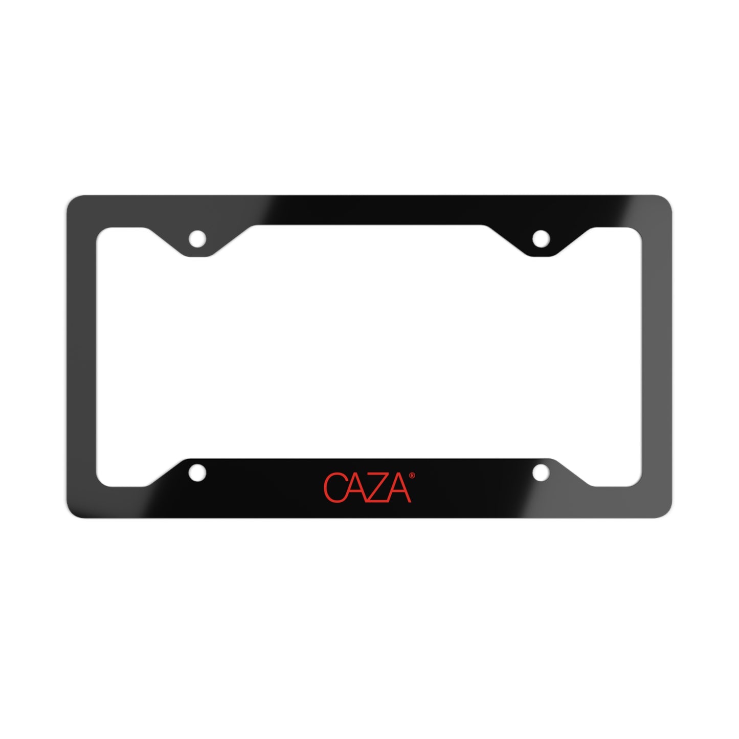 Metal License Plate Frame (Black)
