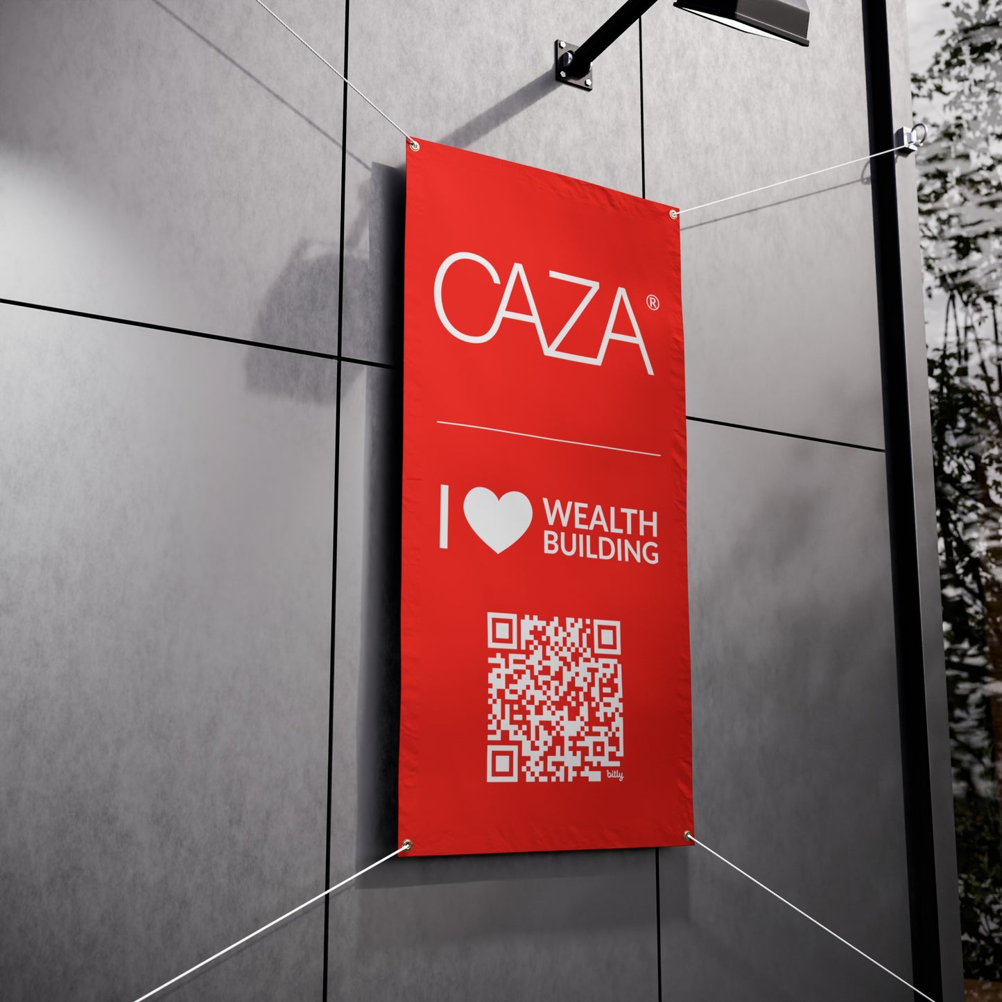 Join CAZA® | Vinyl Banners (Red)