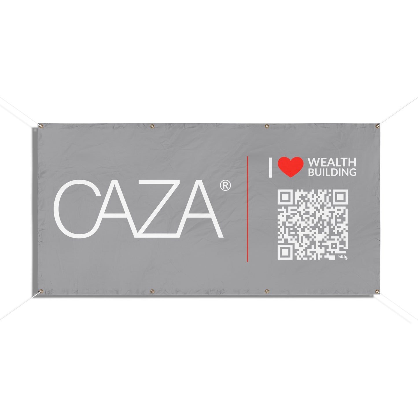 Join CAZA® | Vinyl Banners (Grey)