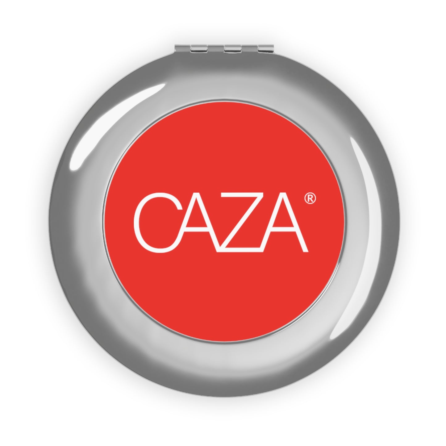 Compact Travel Mirror (Red)