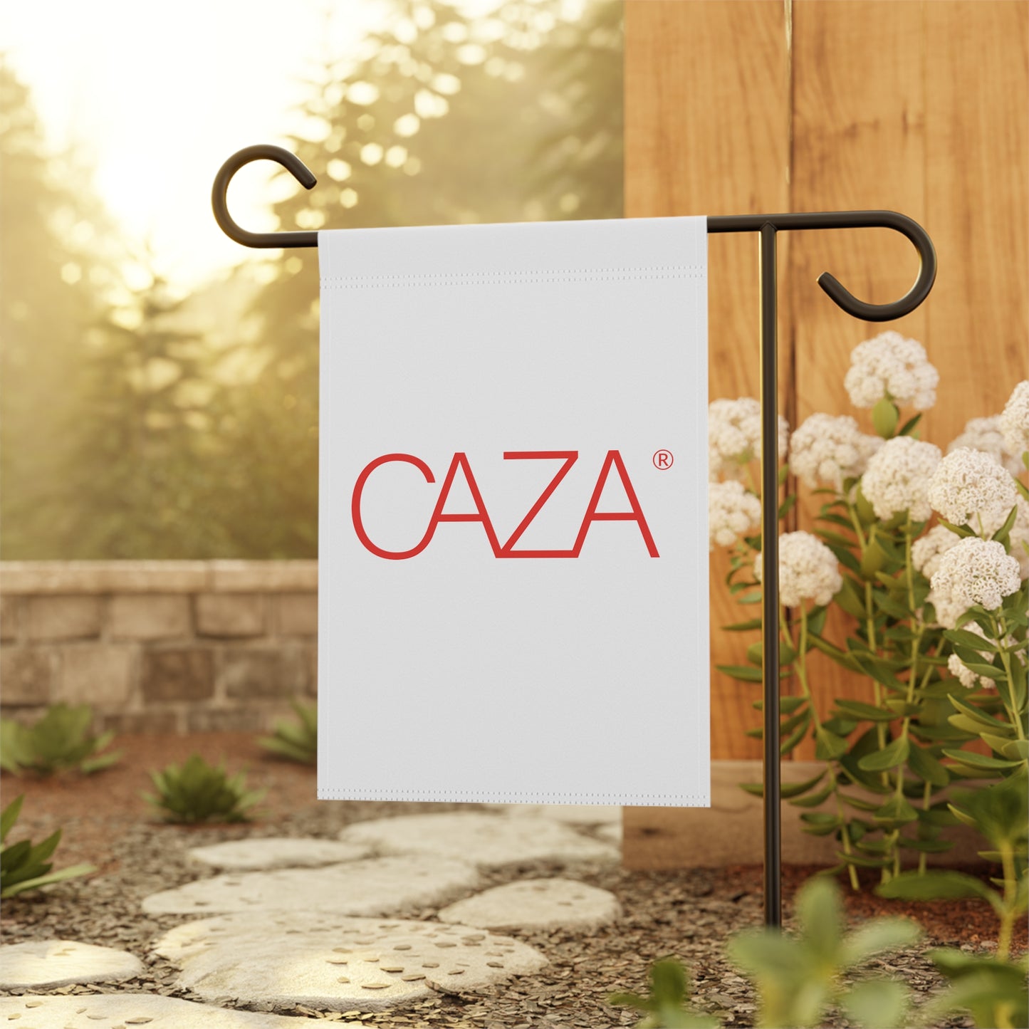 Garden & House Banner (White)