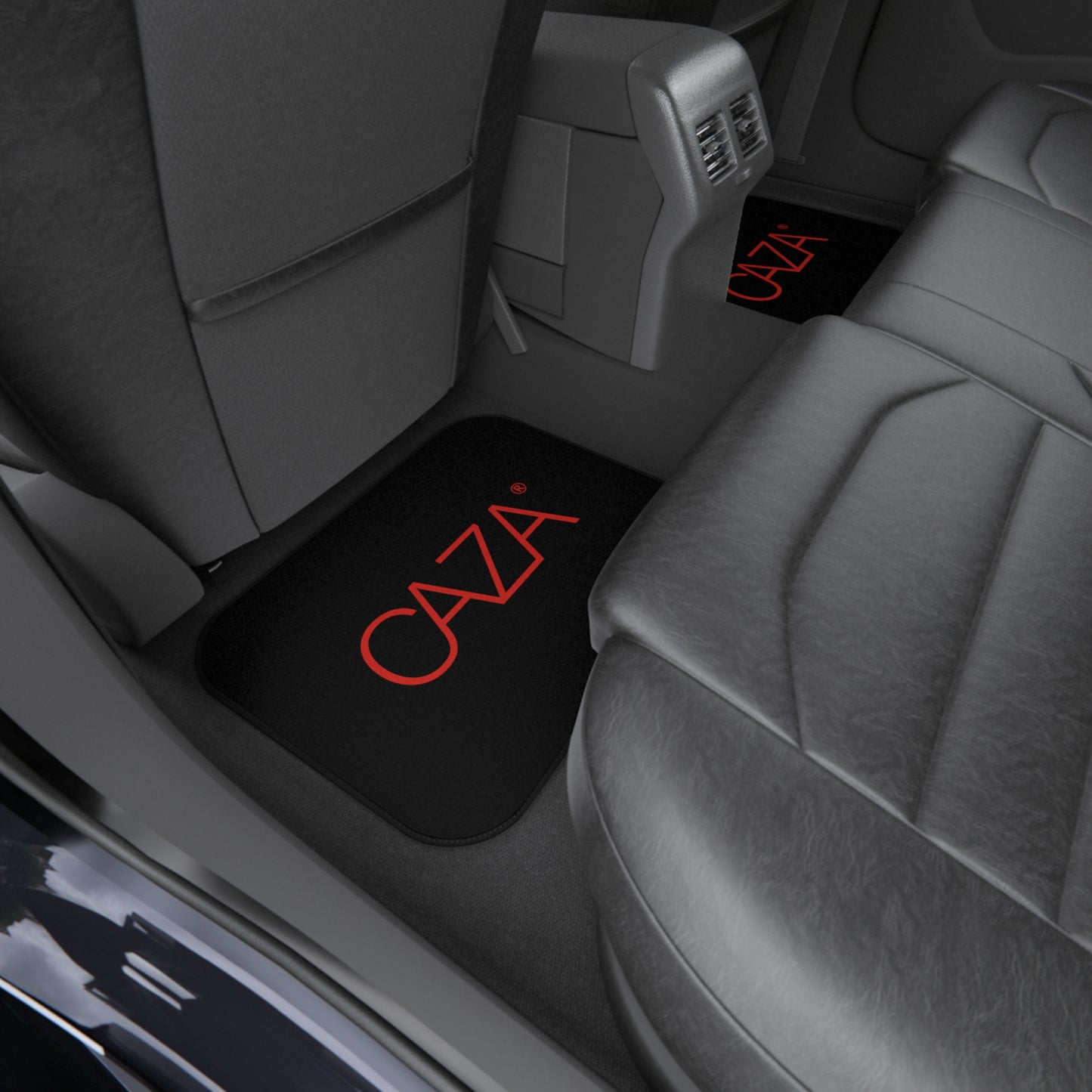 Rear Car Mats x2 (Black)