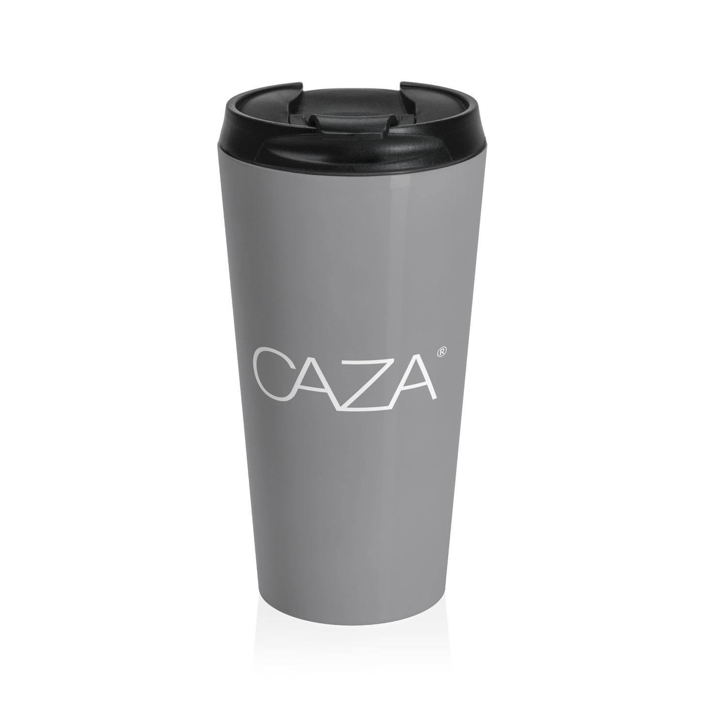 Stainless Steel Travel Mug (Grey)