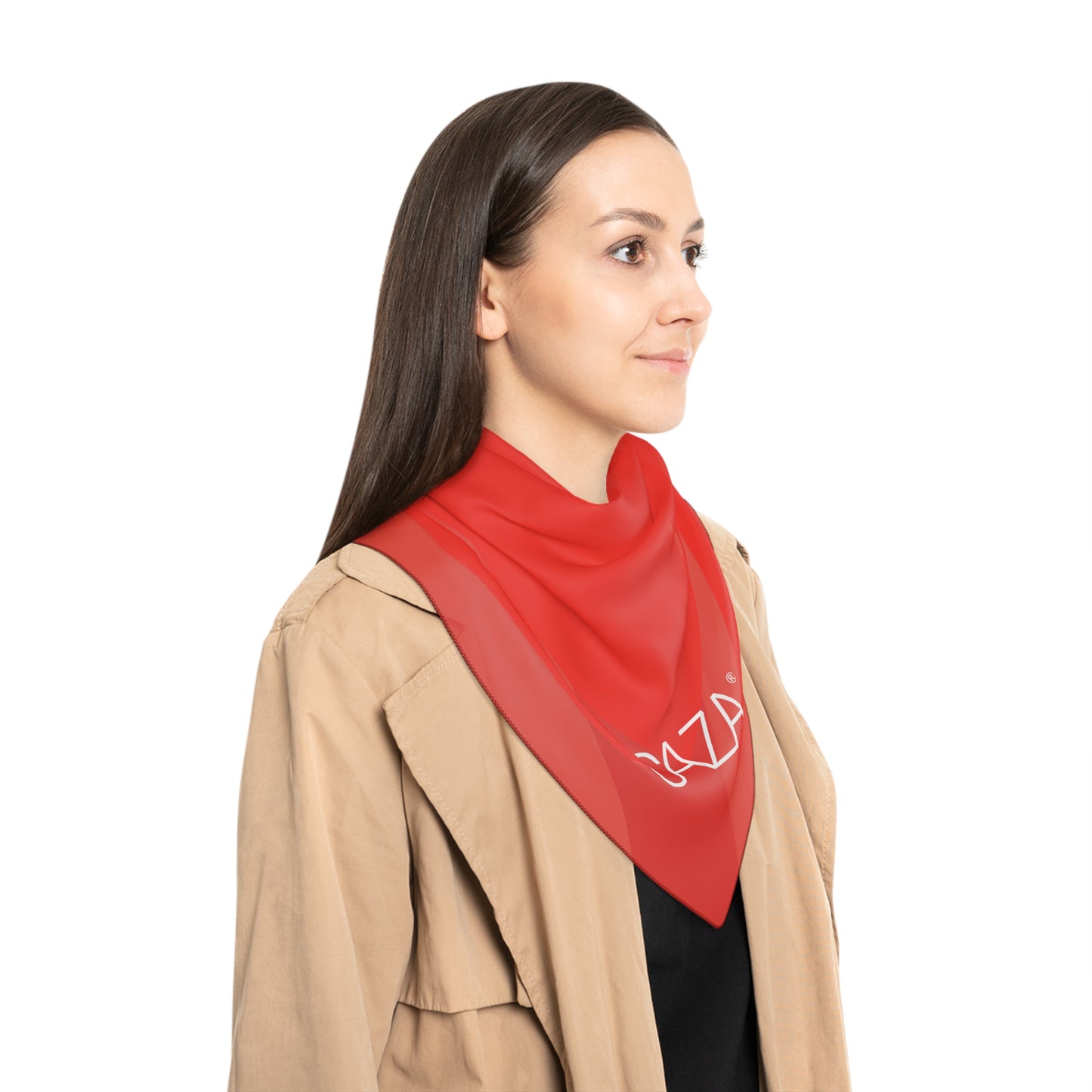 Poly Scarf (Red)