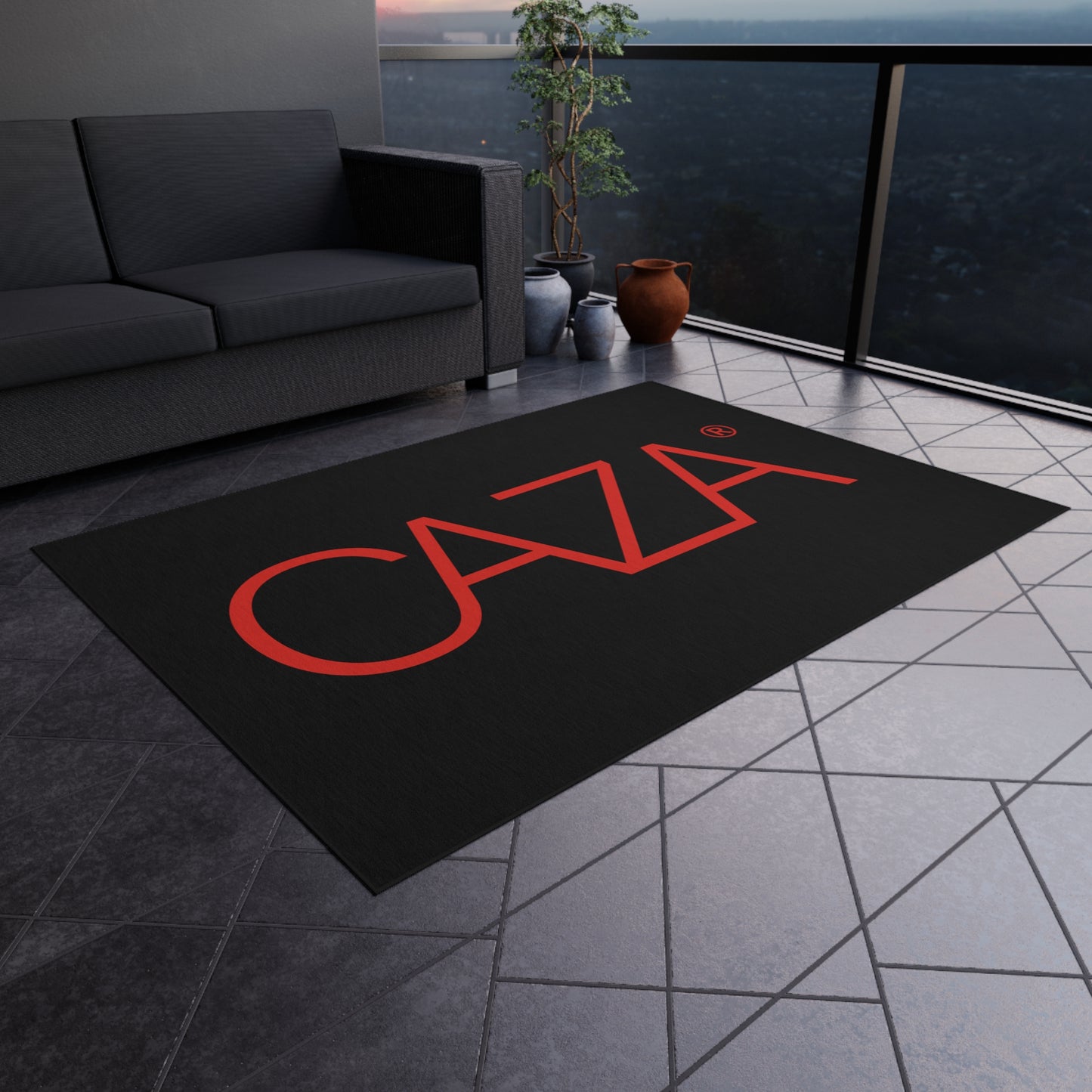 Outdoor Rug (Black)