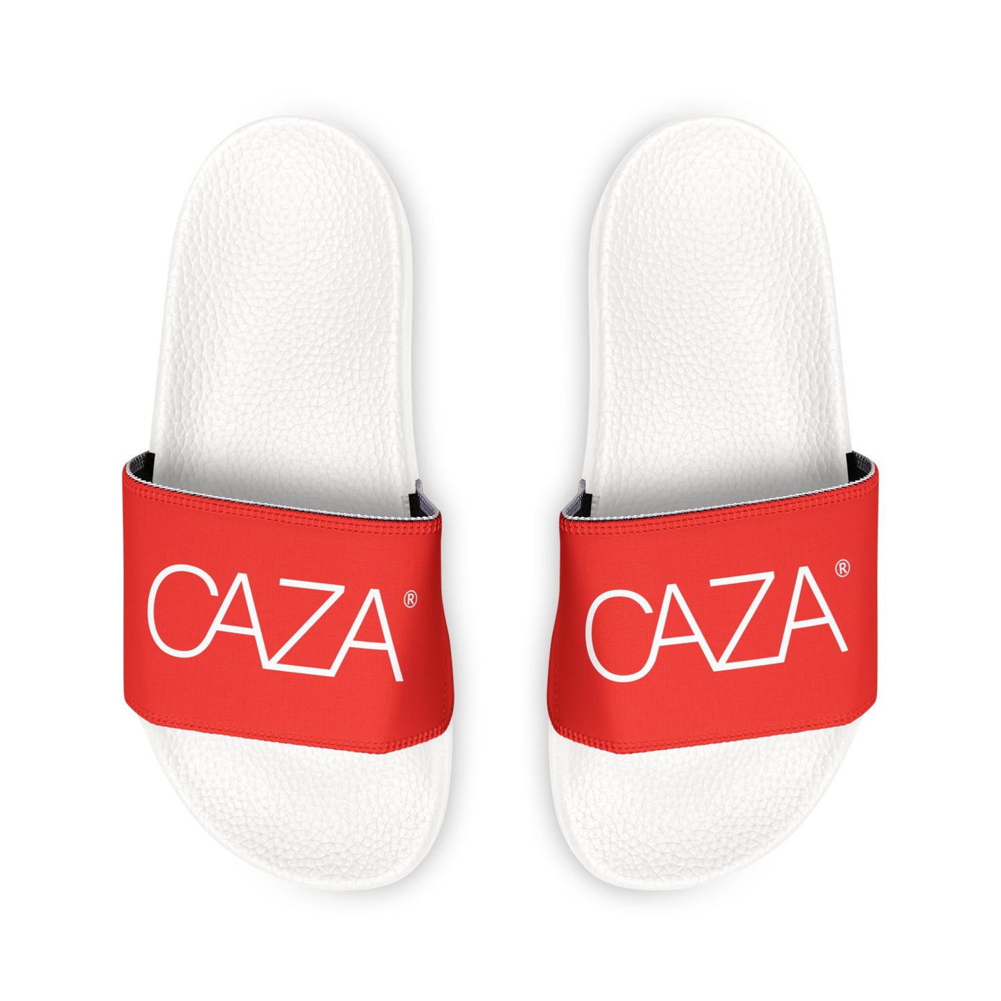 Youth PU Slide Sandals (Red)