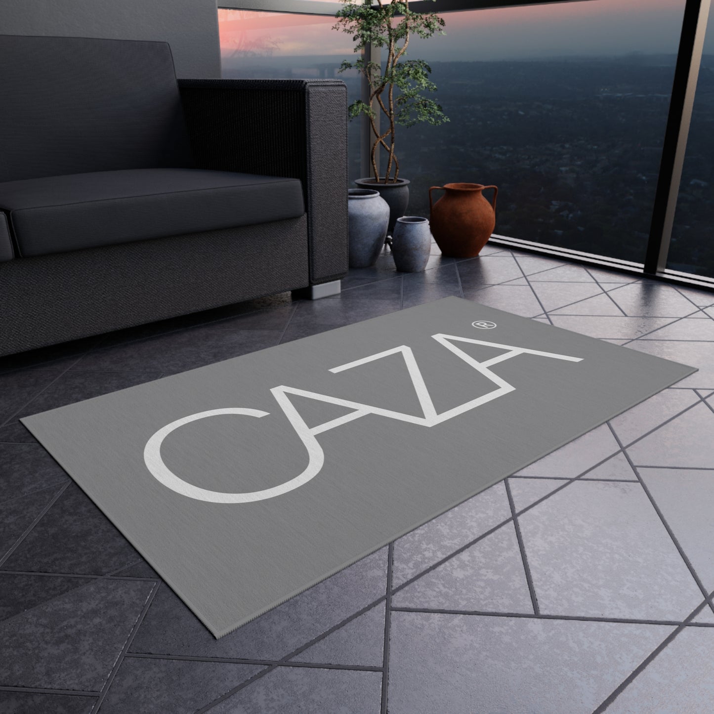 Outdoor Rug (Grey)