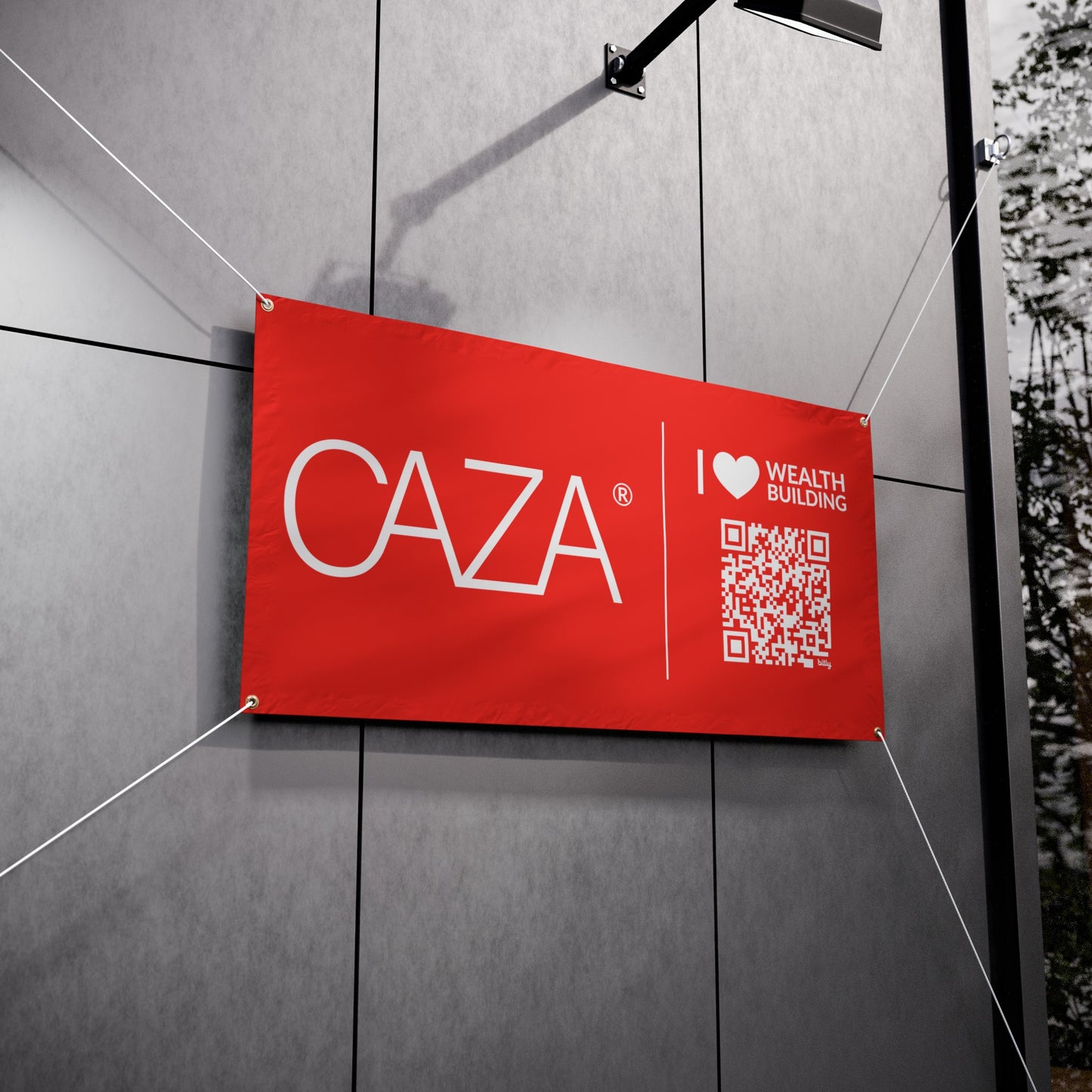 Join CAZA® | Vinyl Banners (Red)