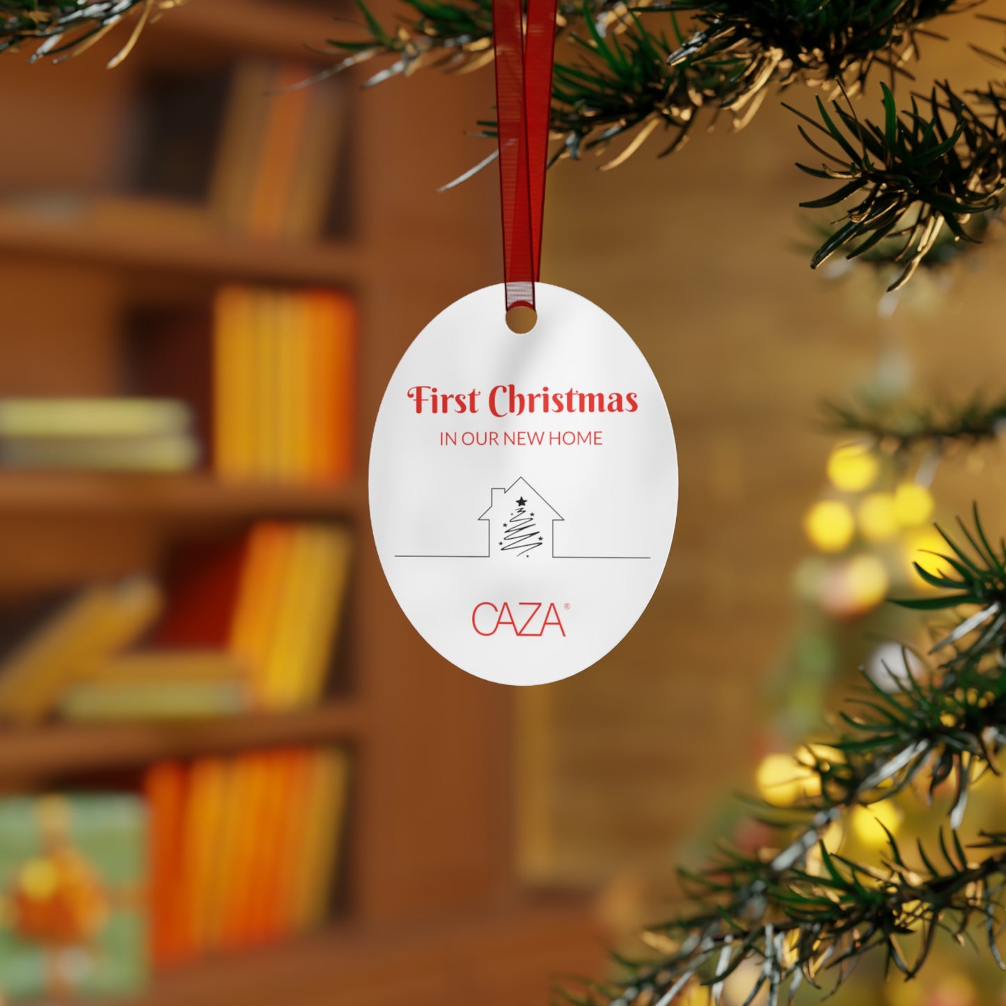 1st Christmas Metal Ornaments