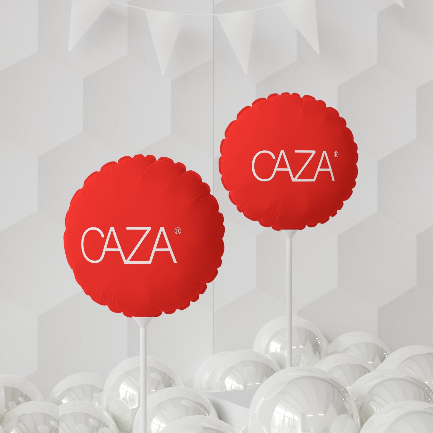 No Helium Balloon (Red)