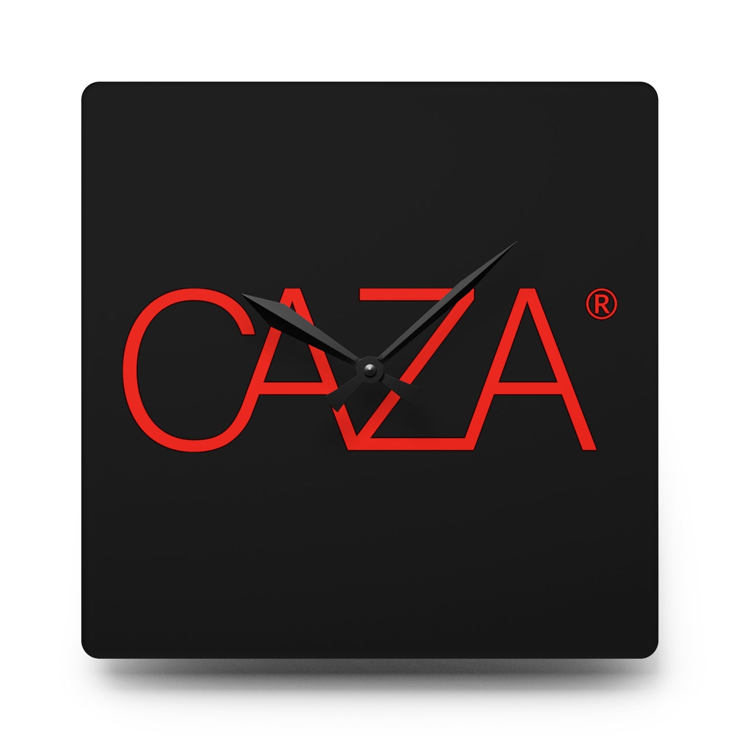 Acrylic Wall Clock (Black)