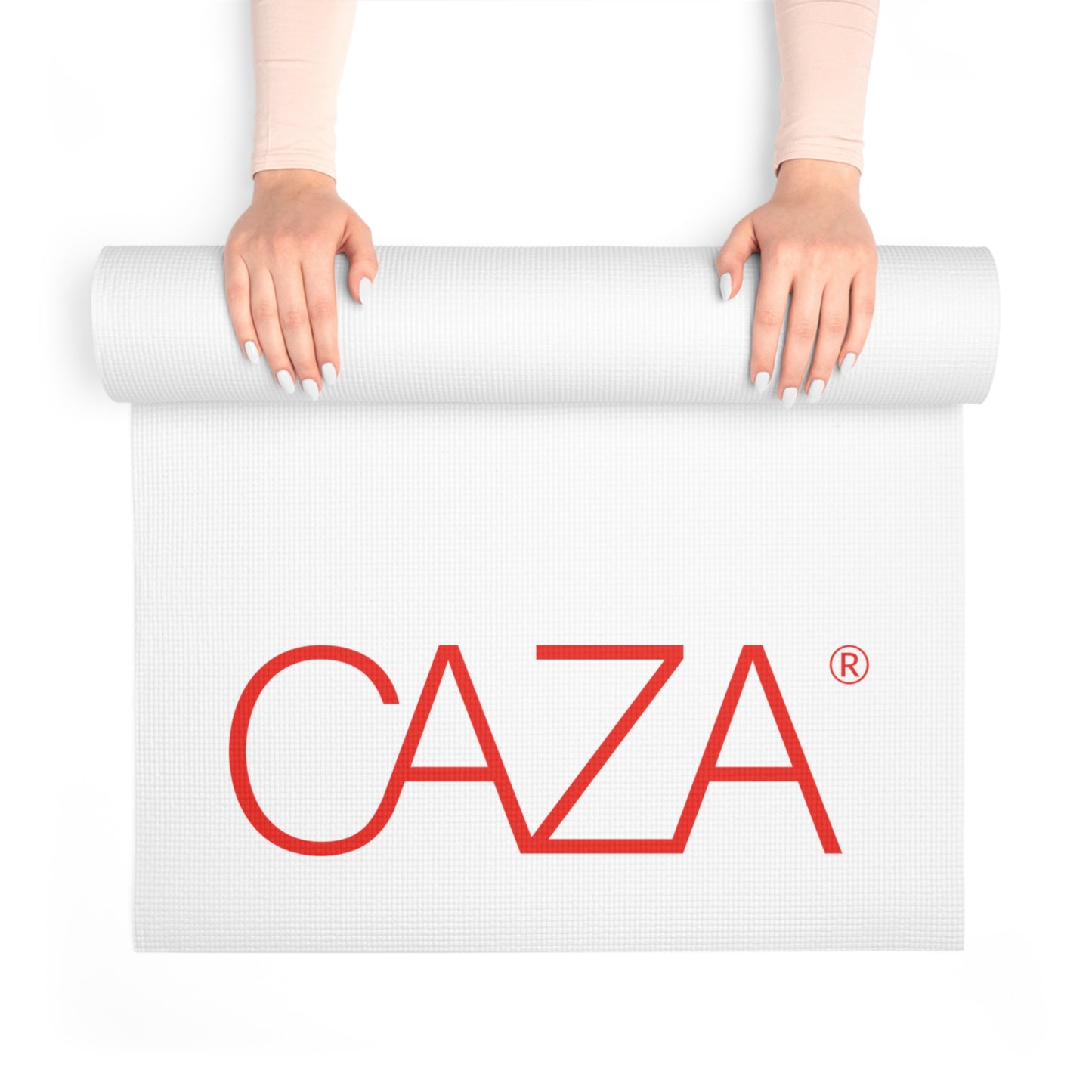 Foam Yoga Mat (White)