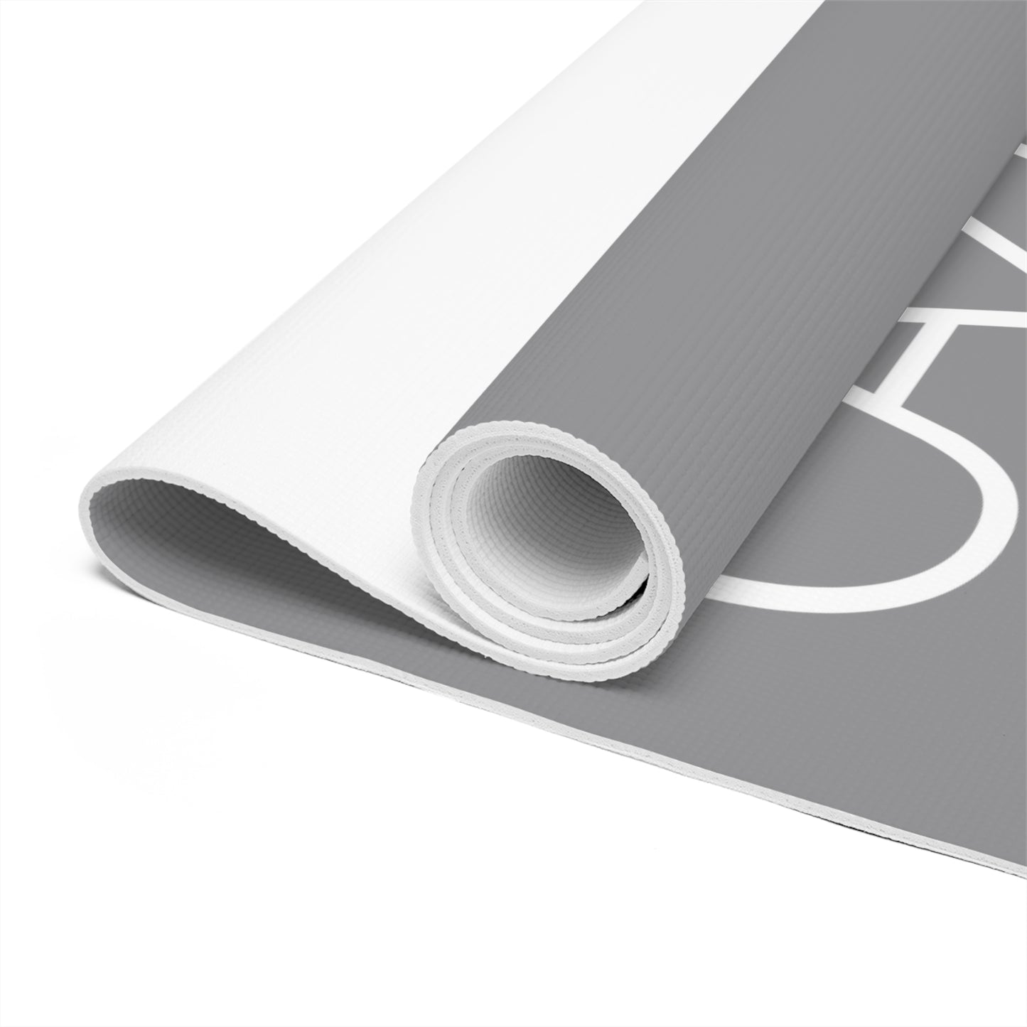 Foam Yoga Mat (Grey)