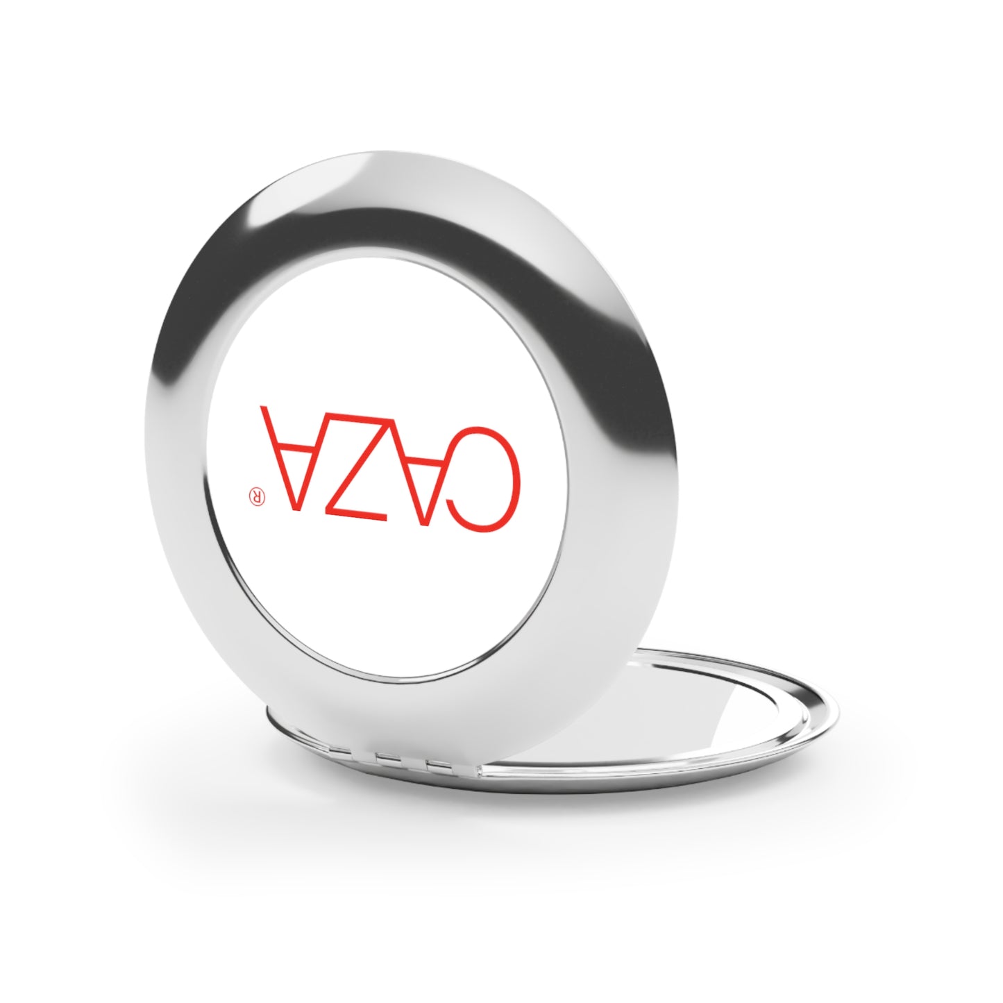 Compact Travel Mirror (White)