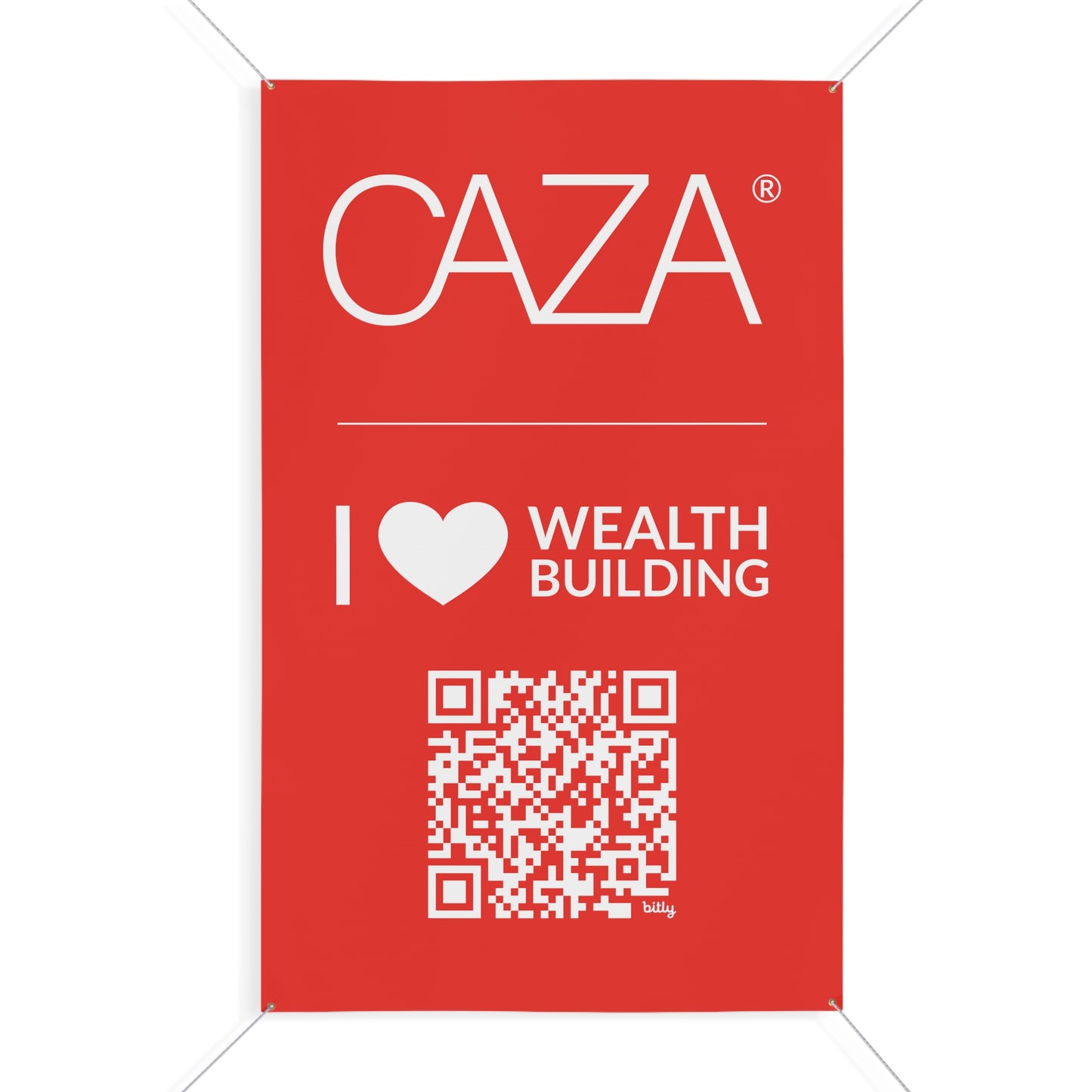 Join CAZA® | Matte Banner (Red)