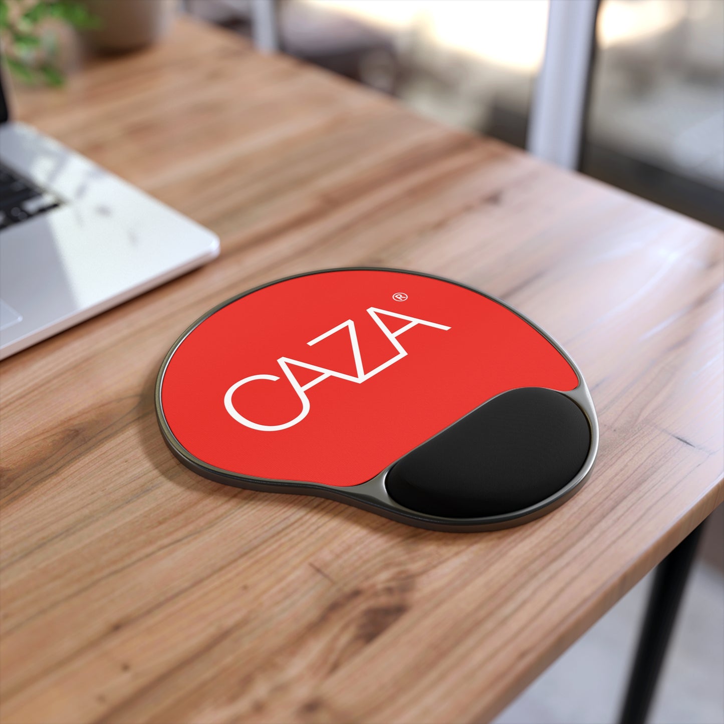 Mouse Pad With Wrist Rest (Red)