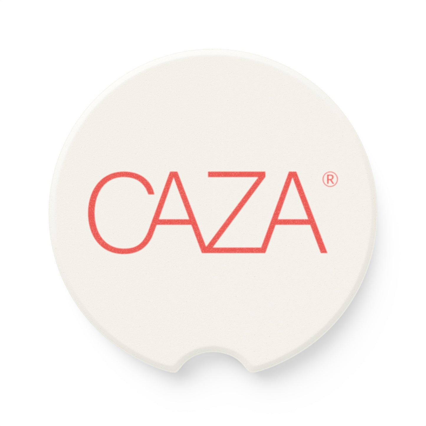 Soapstone Car Coaster (White)