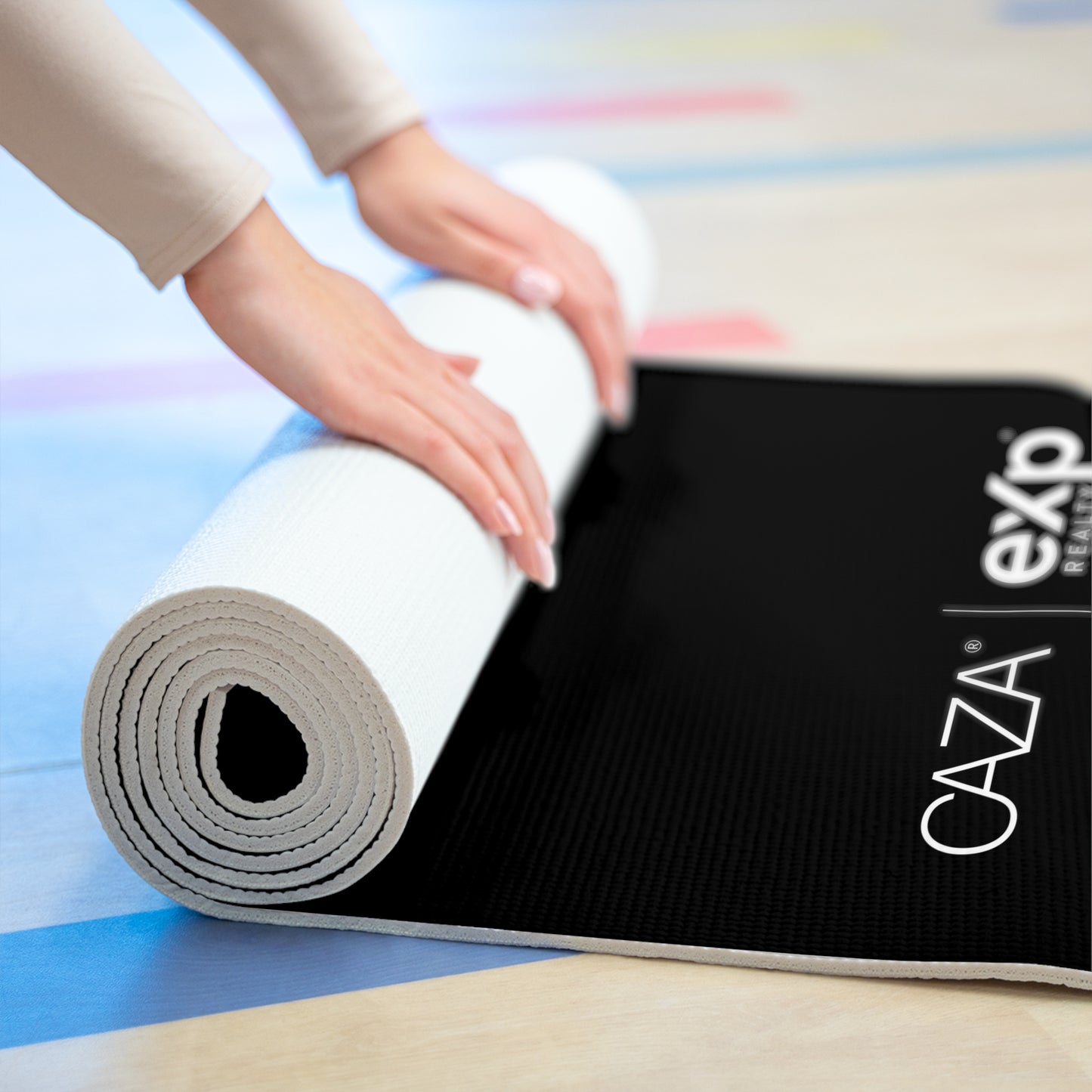 Foam Yoga Mat (Black)
