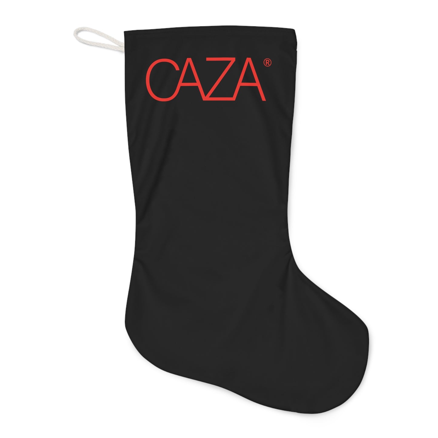 Santa Stocking (Black)
