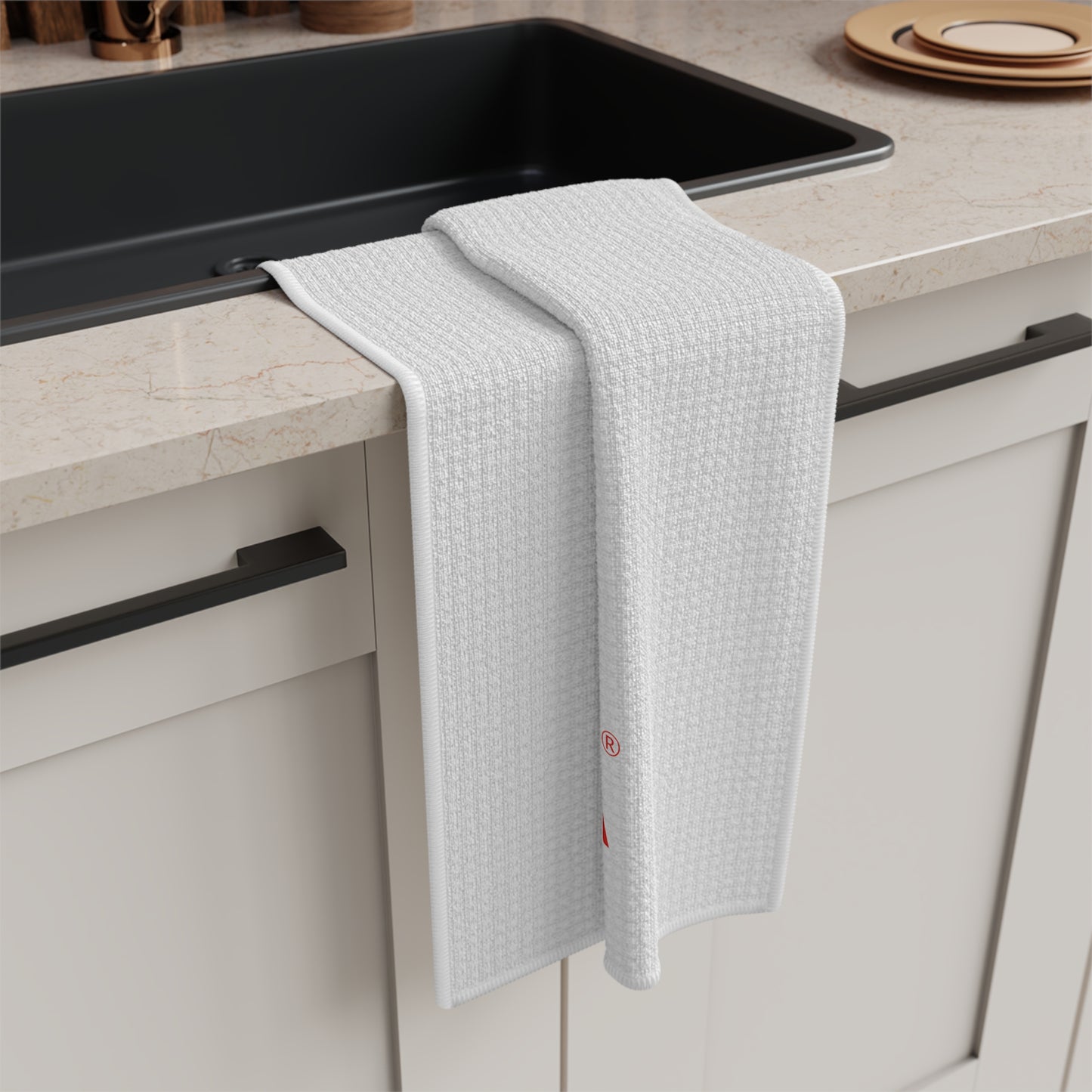 Microfiber Tea Towel (White)