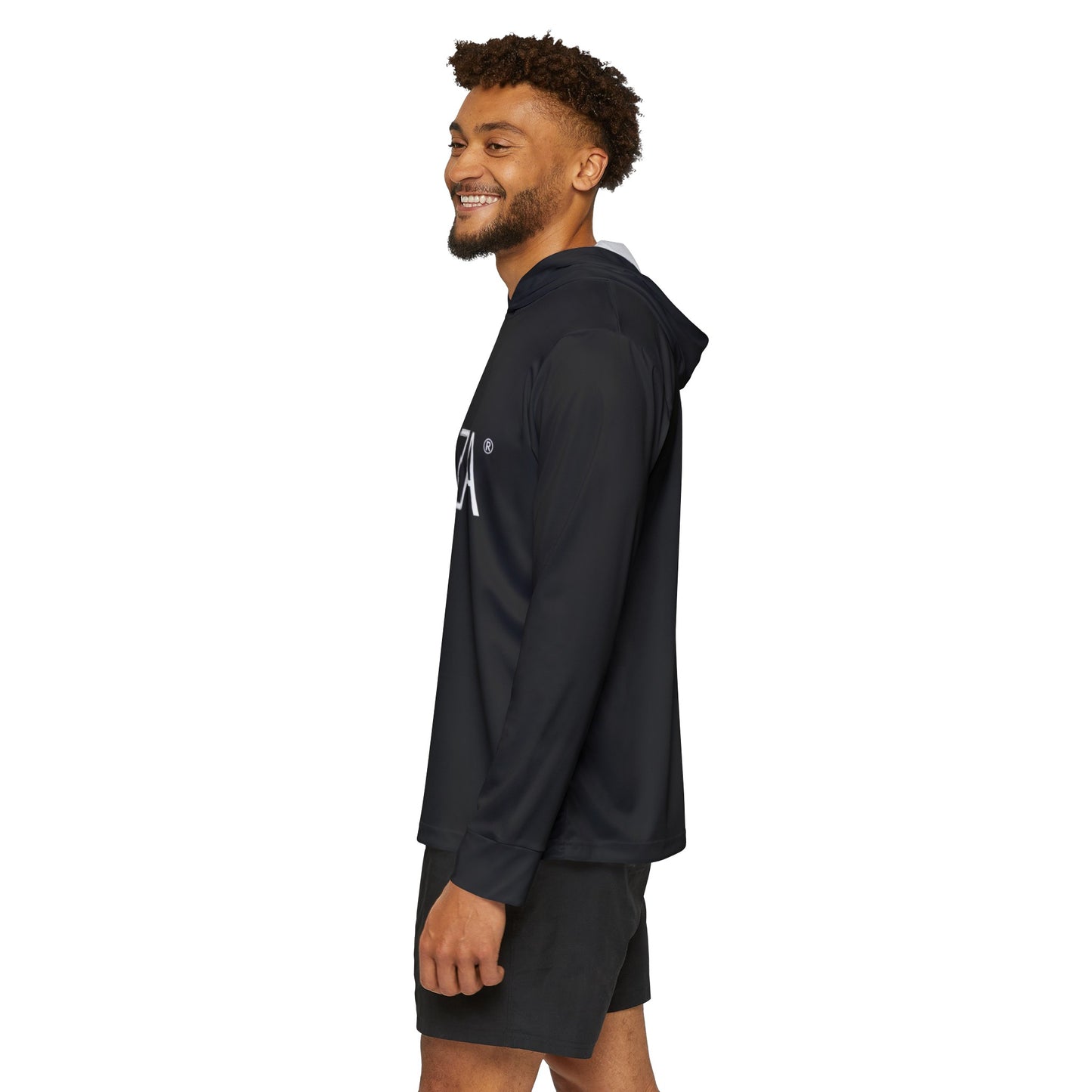 Men's Sports Warmup Hoodie (Black)