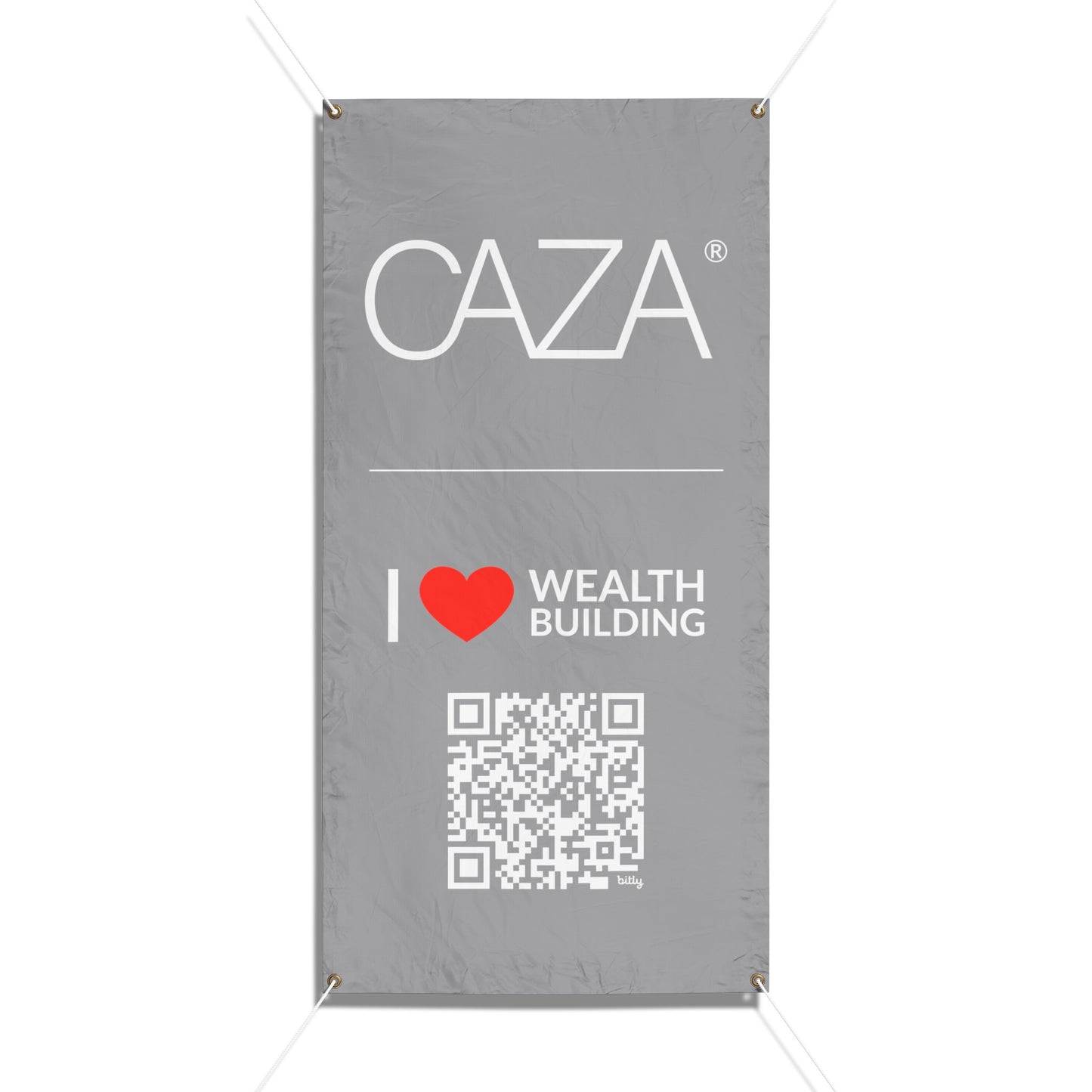 Join CAZA® | Vinyl Banners (Grey)