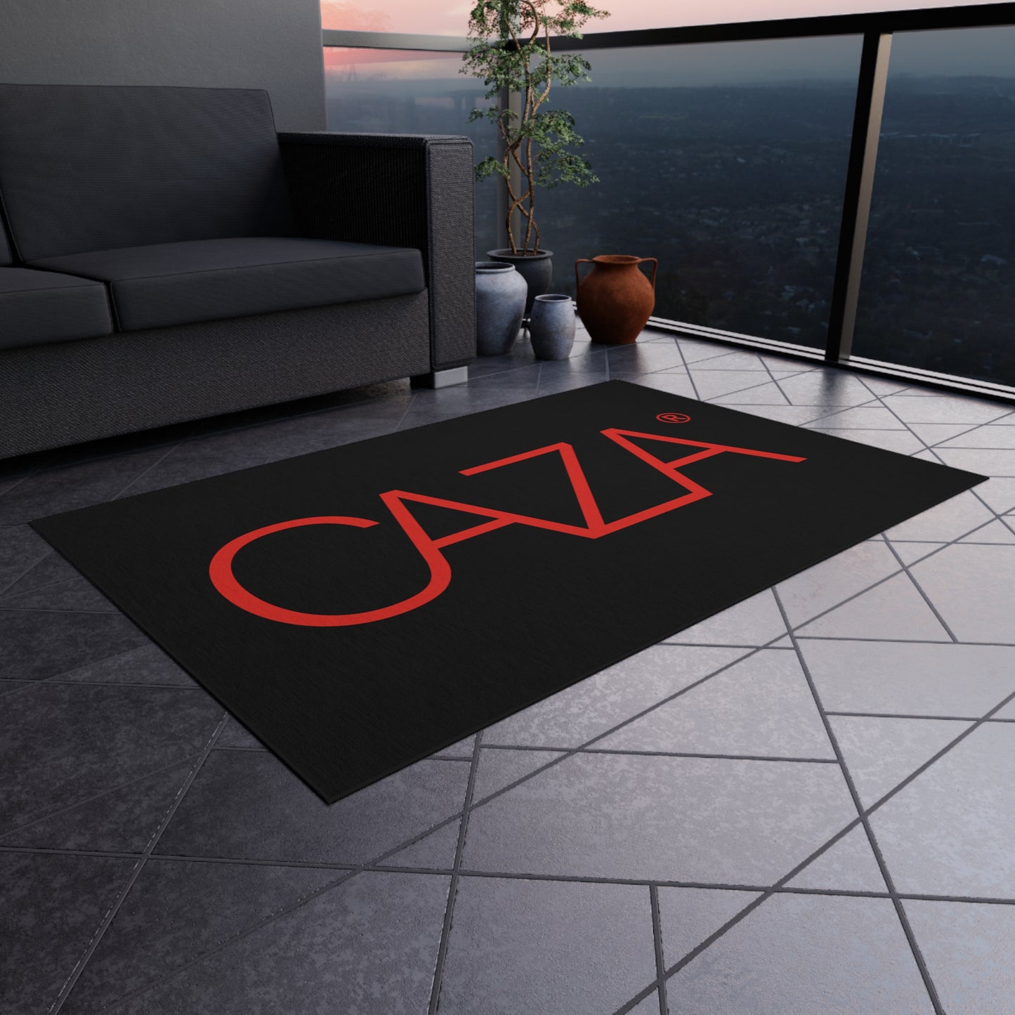 Outdoor Rug (Black)