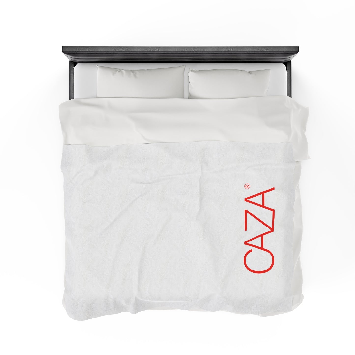 Velveteen Plush Blanket (White)