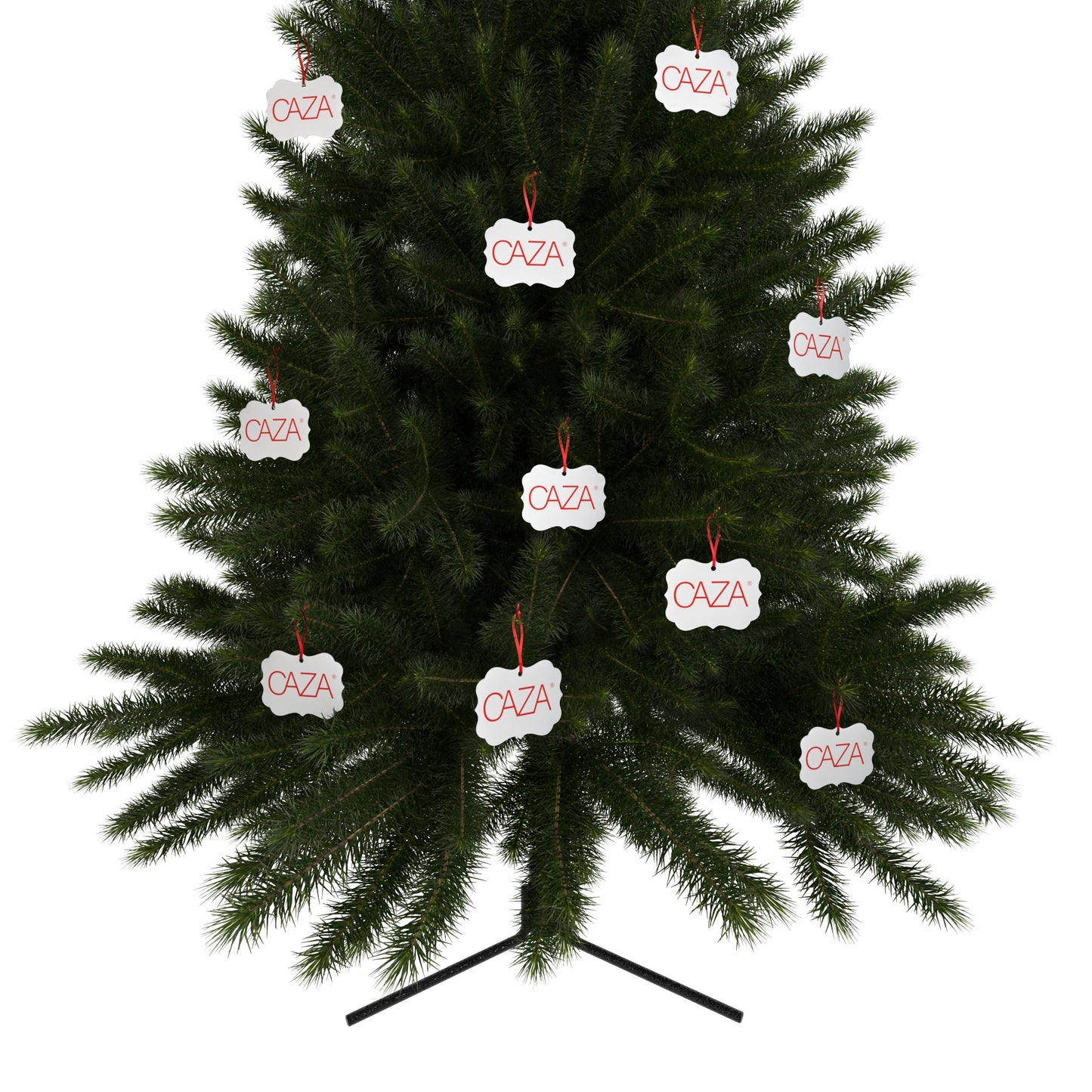 CAZA® Aluminum Ornaments (White)