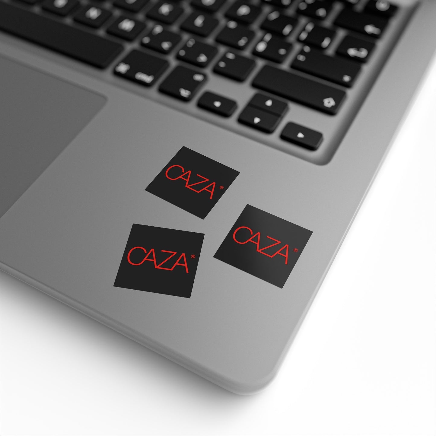 Square Sticker Label Rolls (Black)