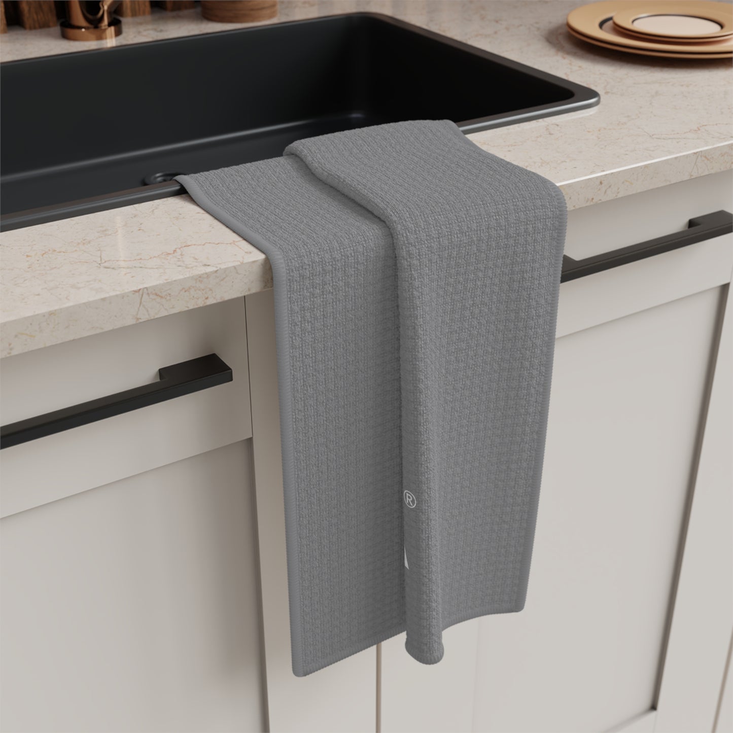 Microfiber Tea Towel (Grey)
