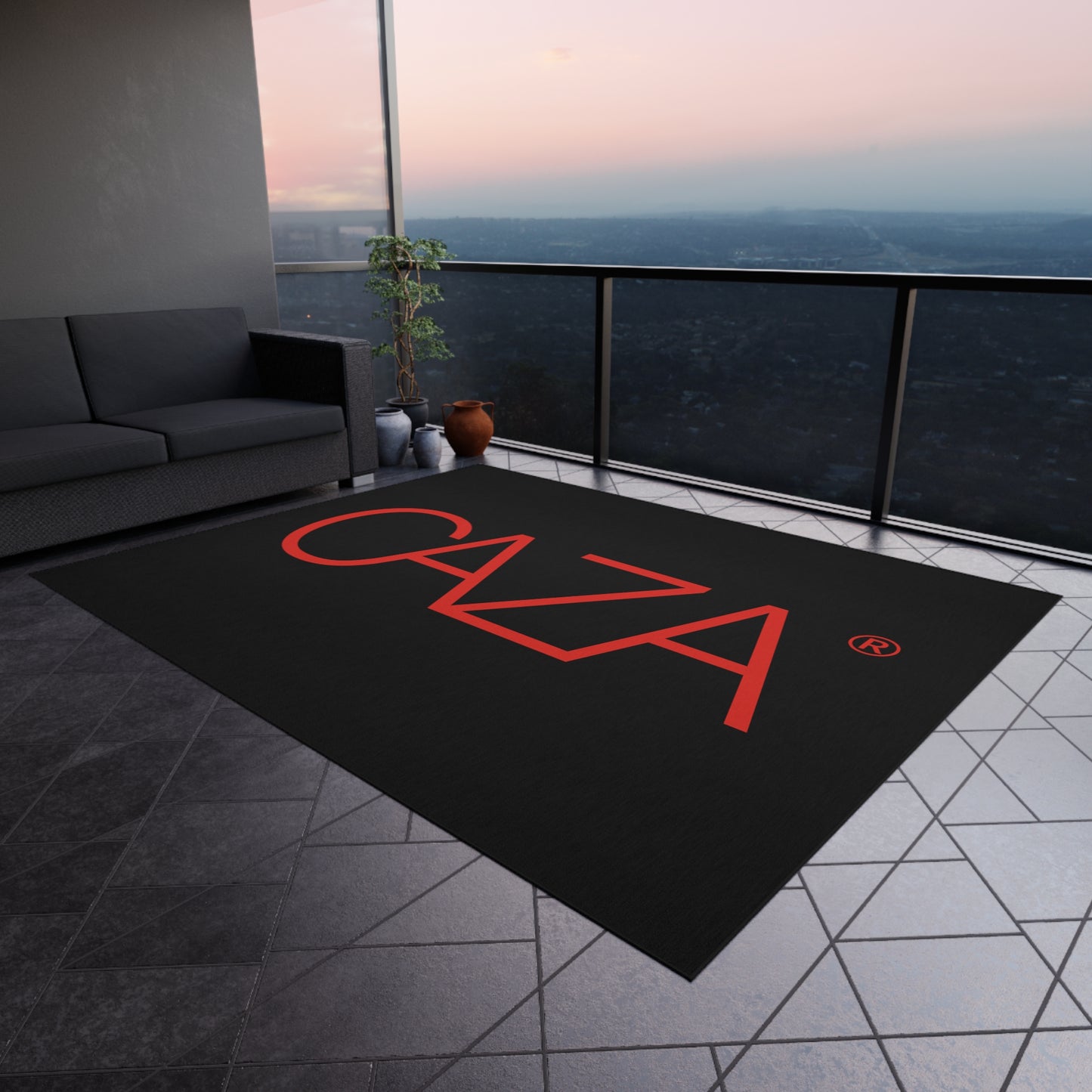 Outdoor Rug (Black)