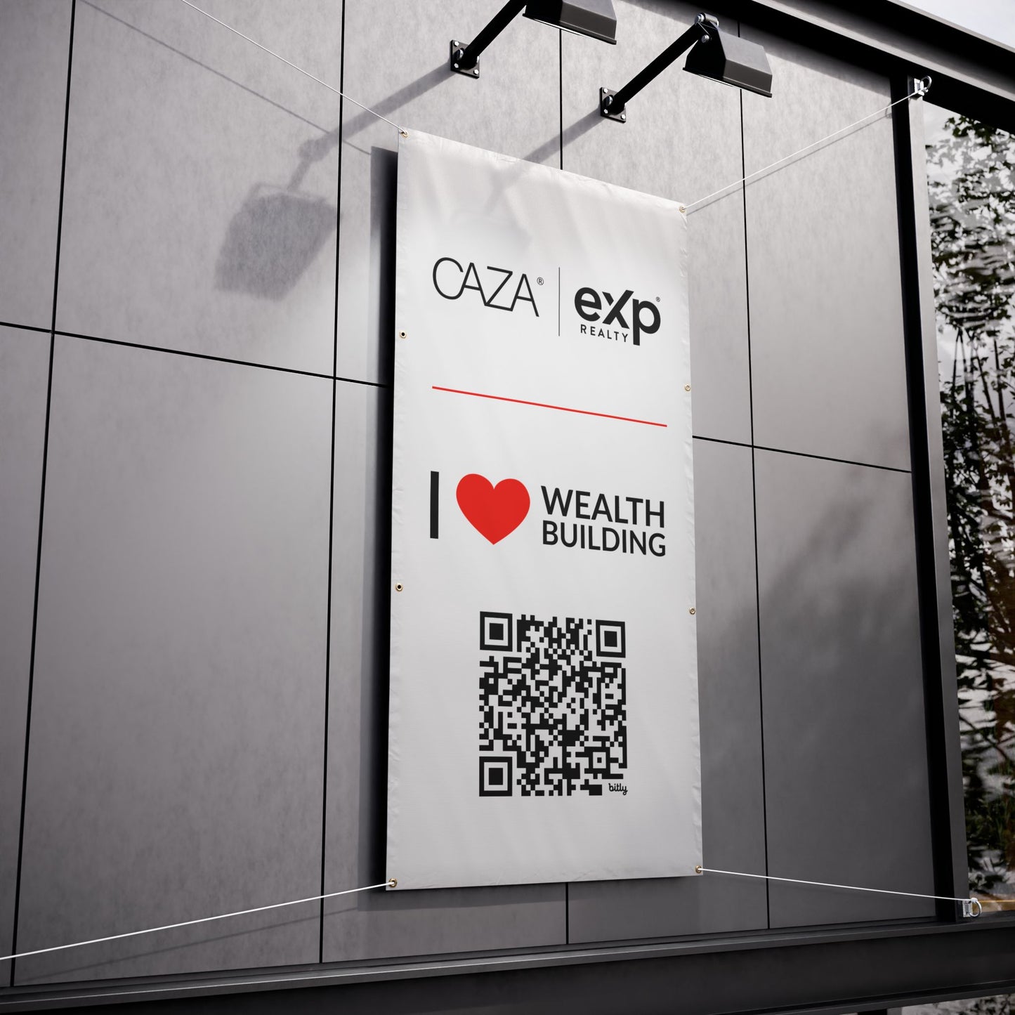 Join CAZA® | Vinyl Banners (White)