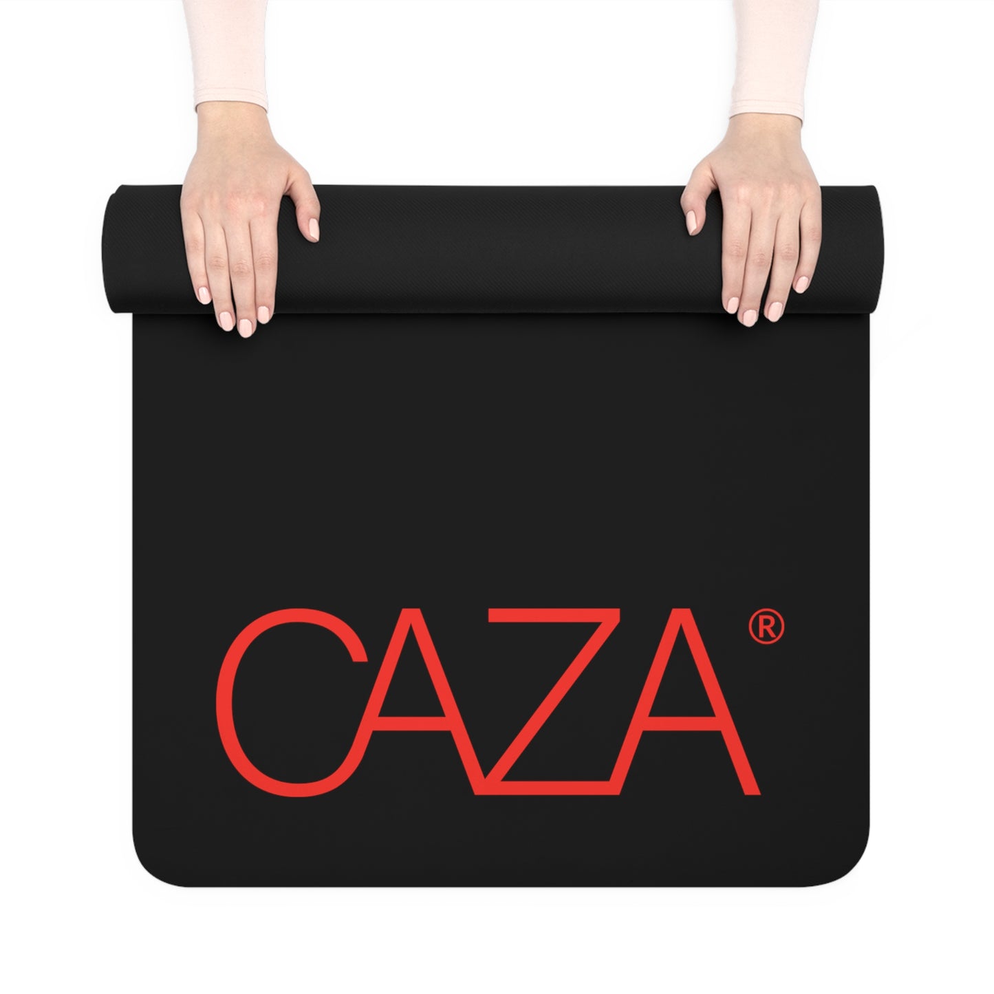 Rubber Yoga Mat (Black)