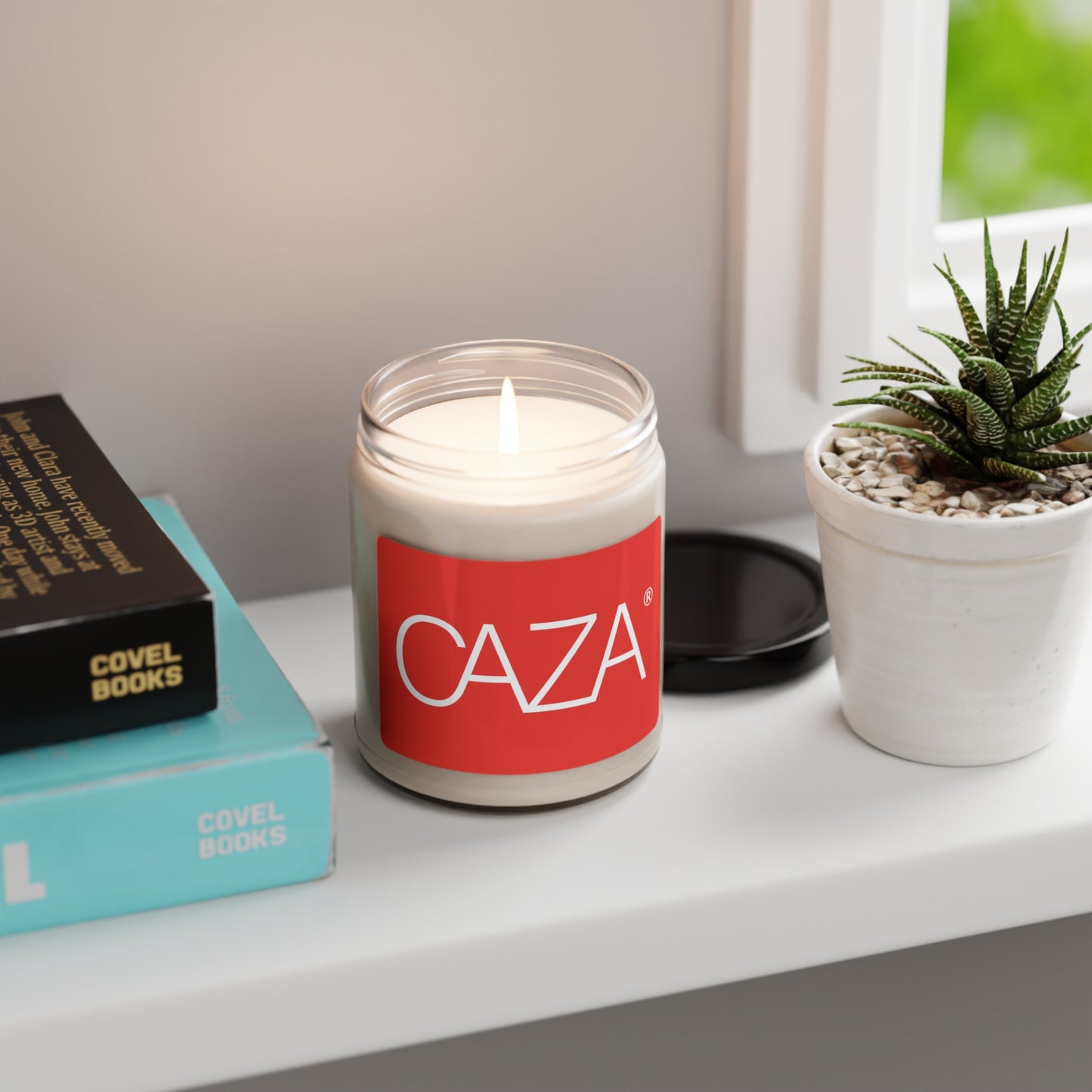 Scented Soy Candle, 9oz (Red)