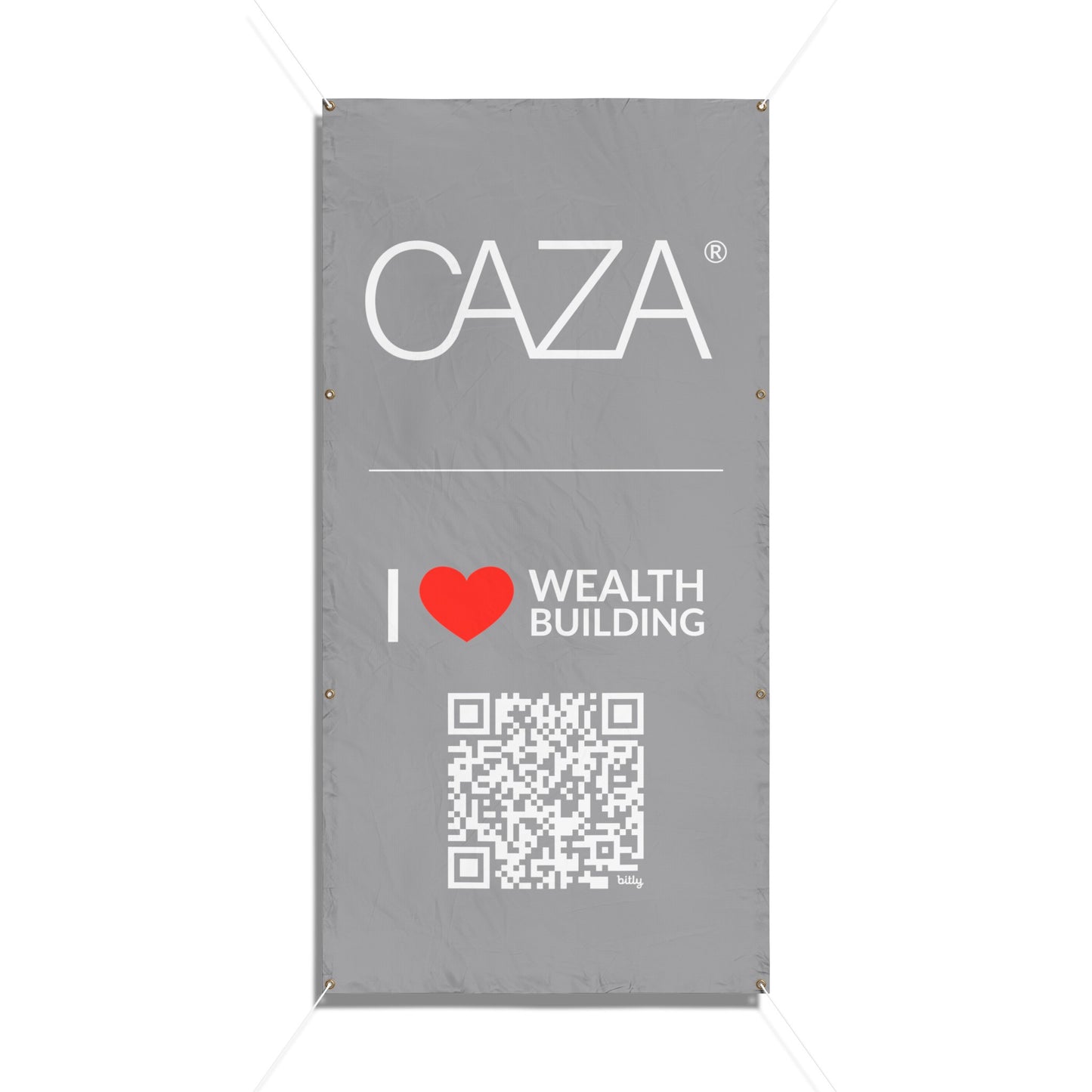 Join CAZA® | Vinyl Banners (Grey)