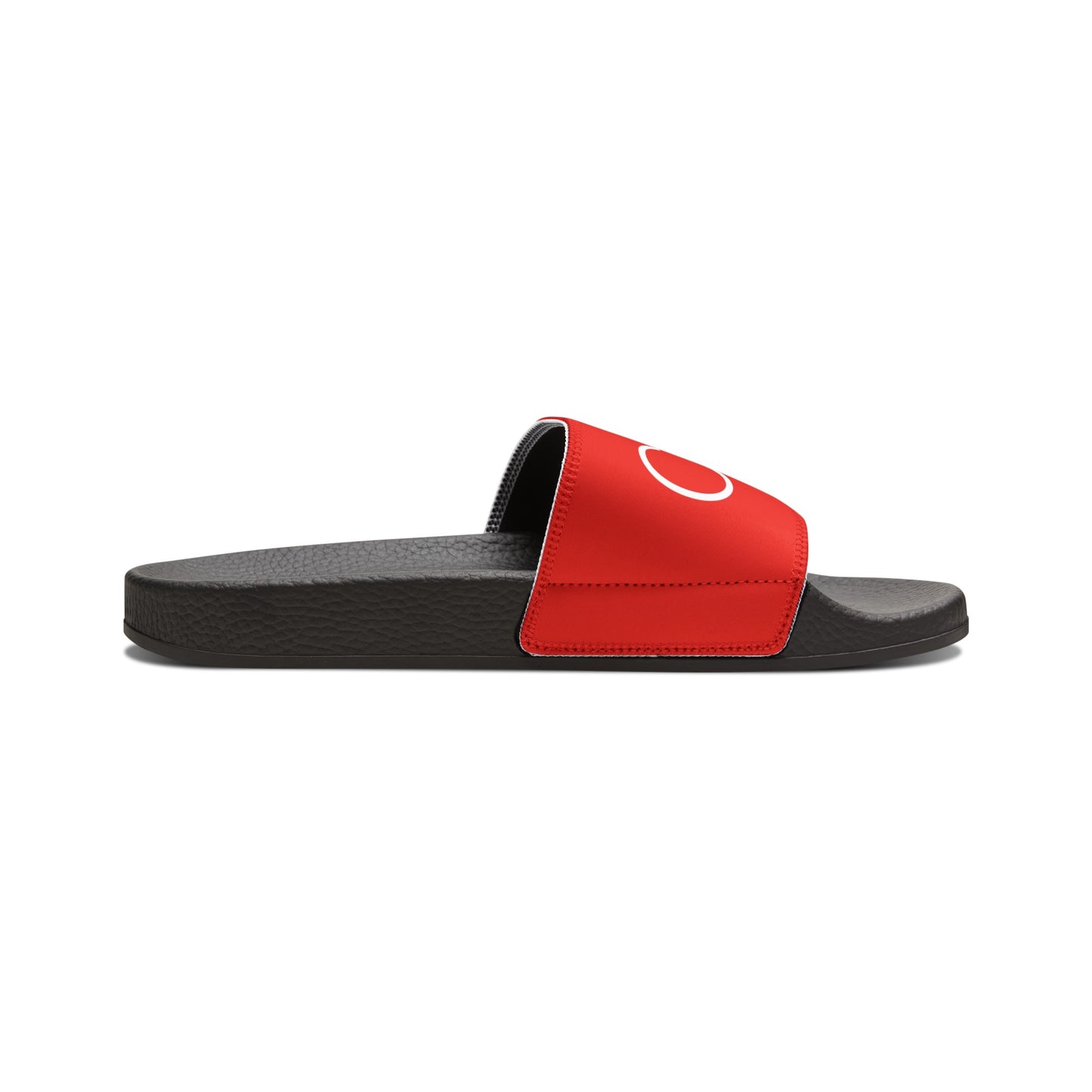 Youth PU Slide Sandals (Red)
