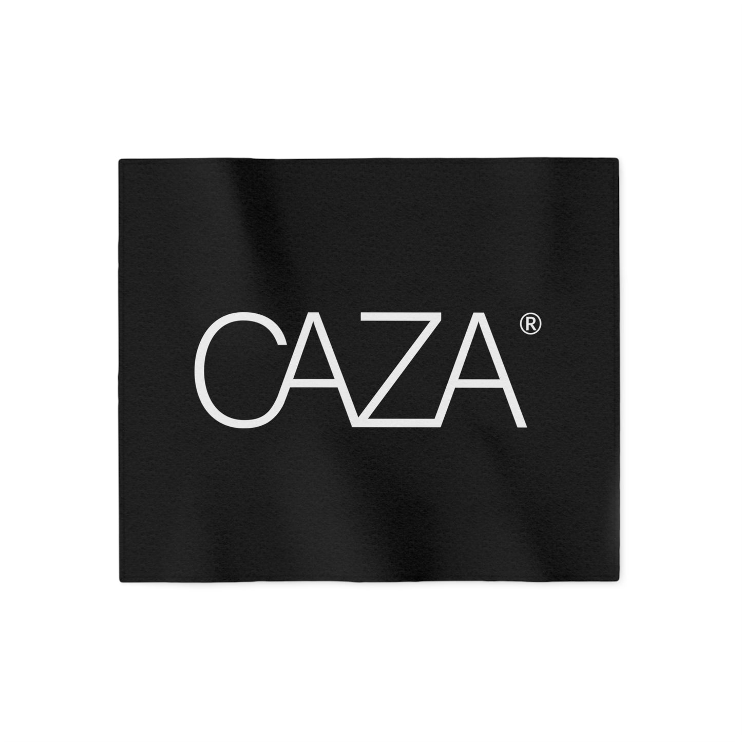 Sweatshirt Blanket (Black with White Logo)