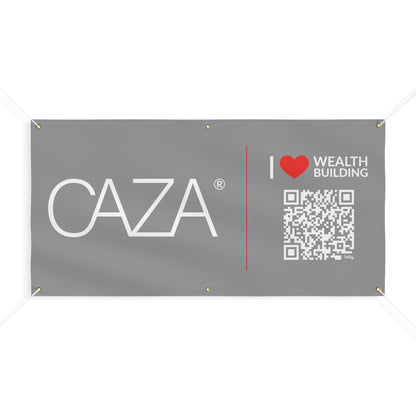 Join CAZA® | Matte Banner (Grey)