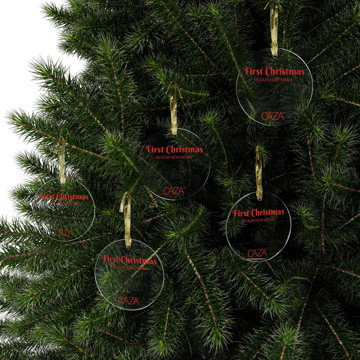 1st Christmas Acrylic Ornaments