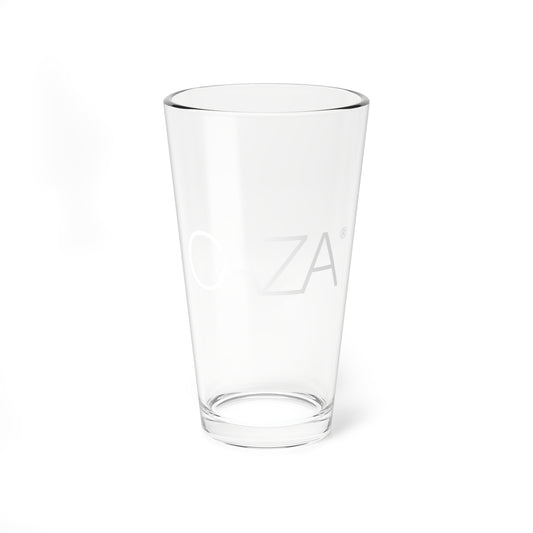 Mixing Glass, 16oz | White CAZA® Logo