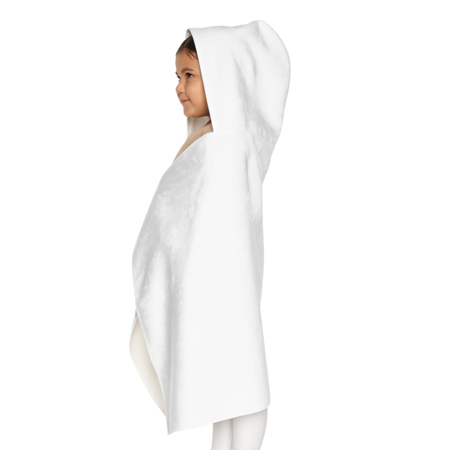 Youth Hooded Towel (White)